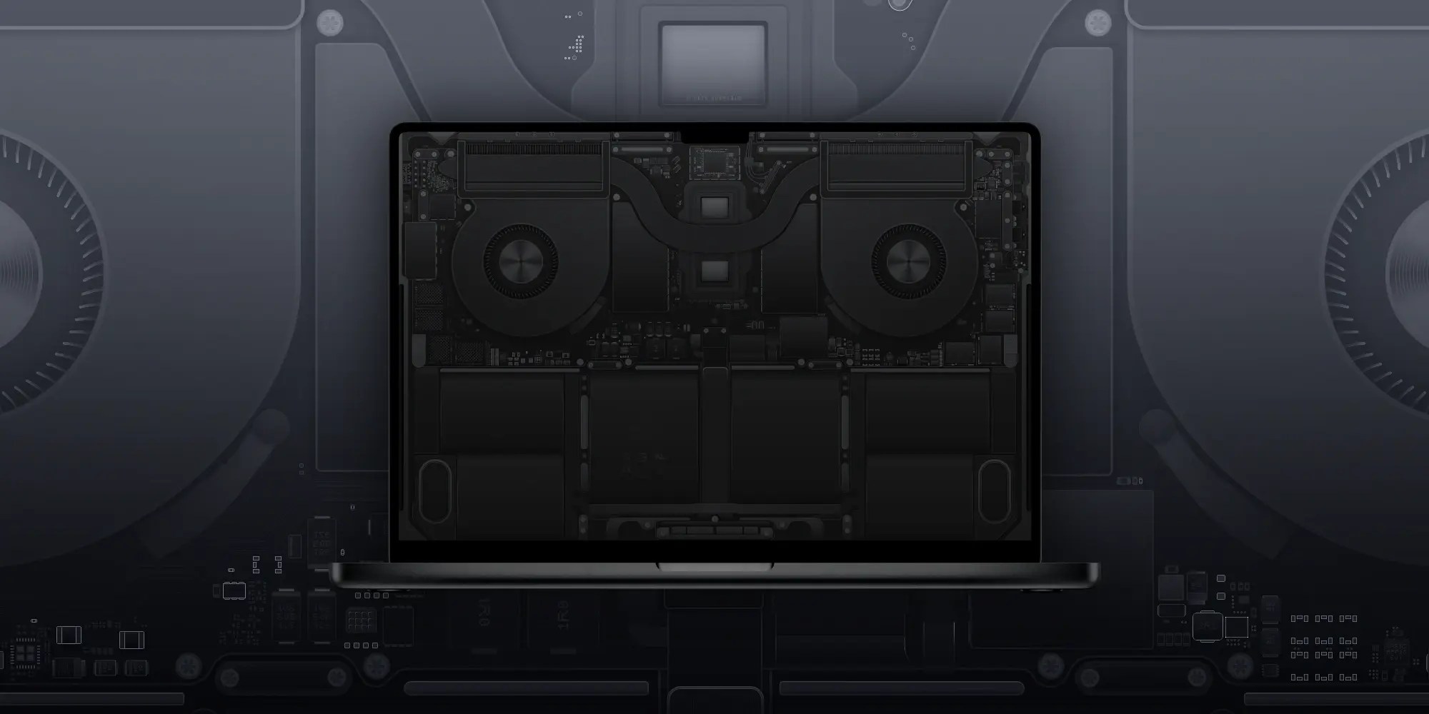 Space Black MacBook Pro wallpaper