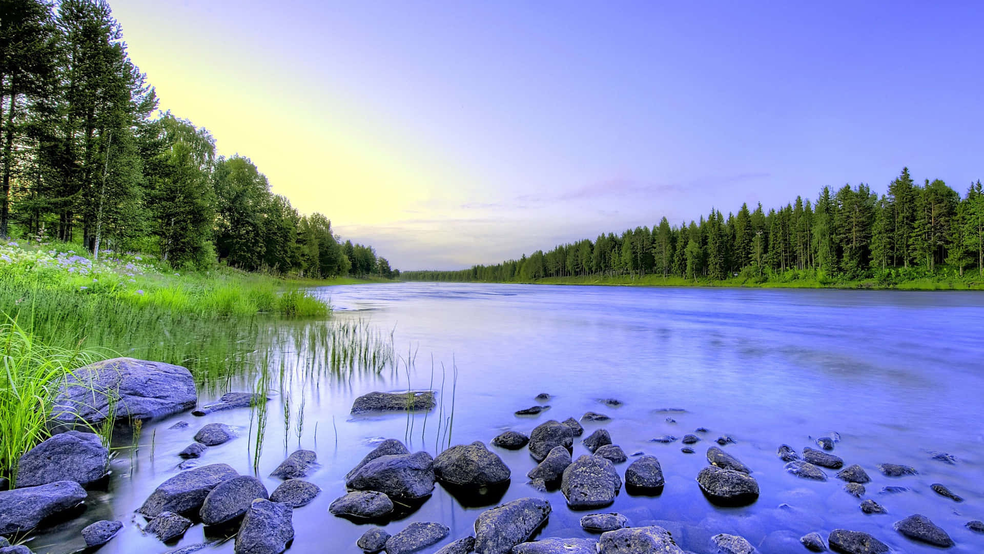 Download free Calming Desktop River
