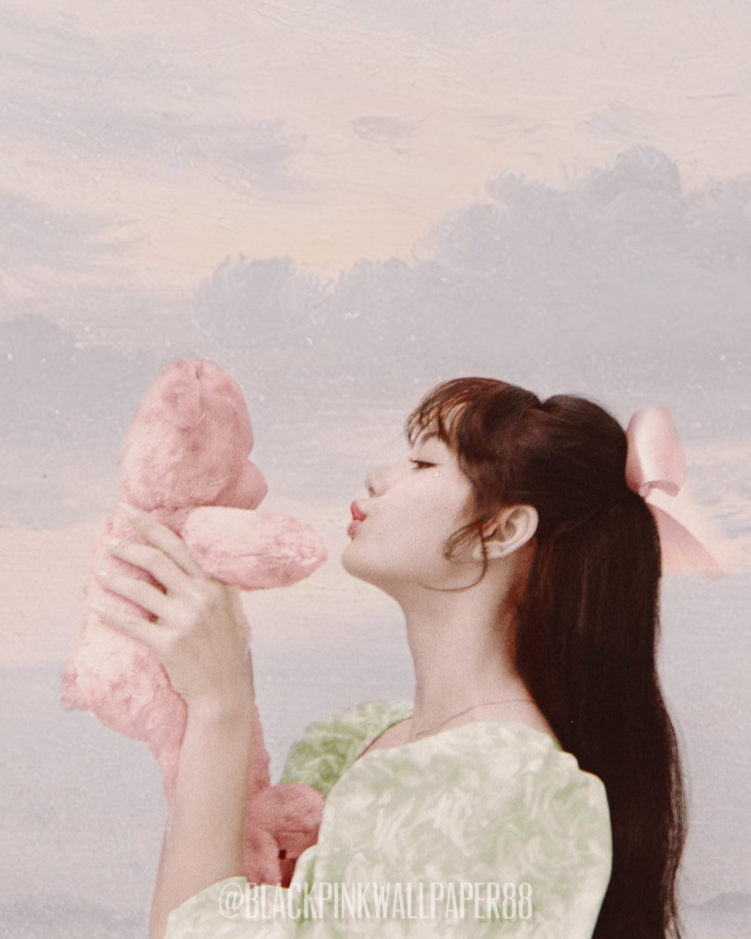 Lisa recoloured ipad wallpaper