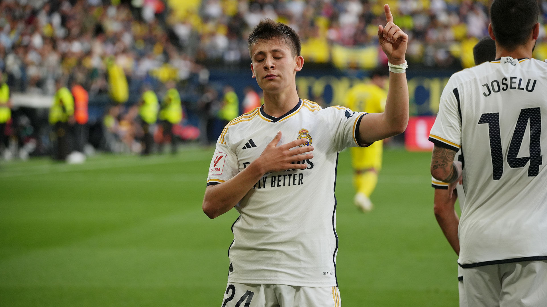 I want to continue scoring goals like