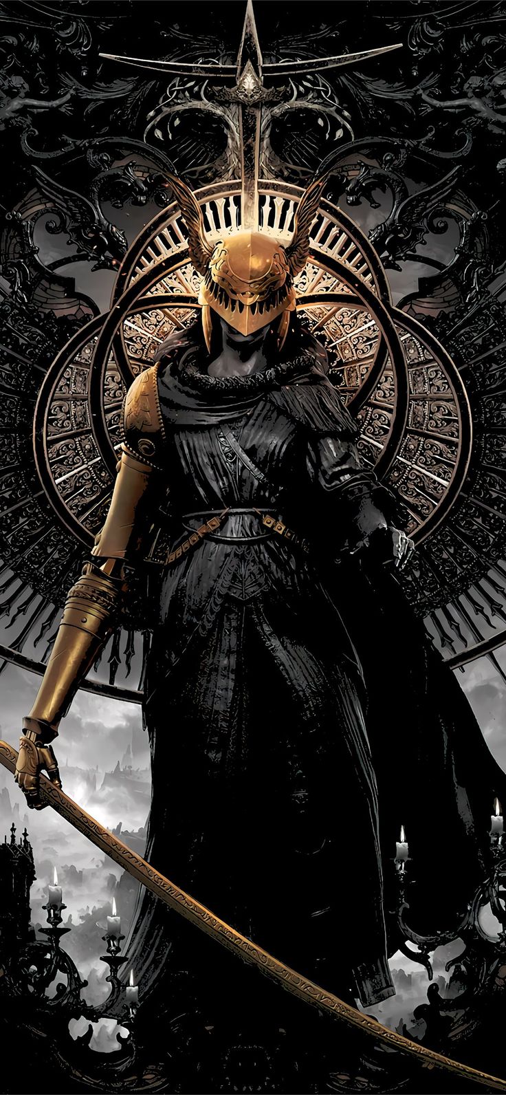 malenia blade of miquella 5k iPhone Wallpaper