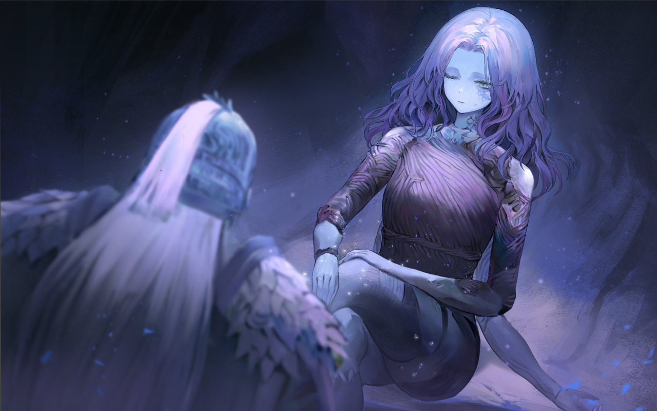 Download wallpaper witch, in the dark