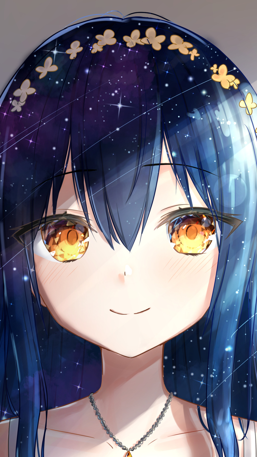 Download Blue Hair Anime Girl Anime