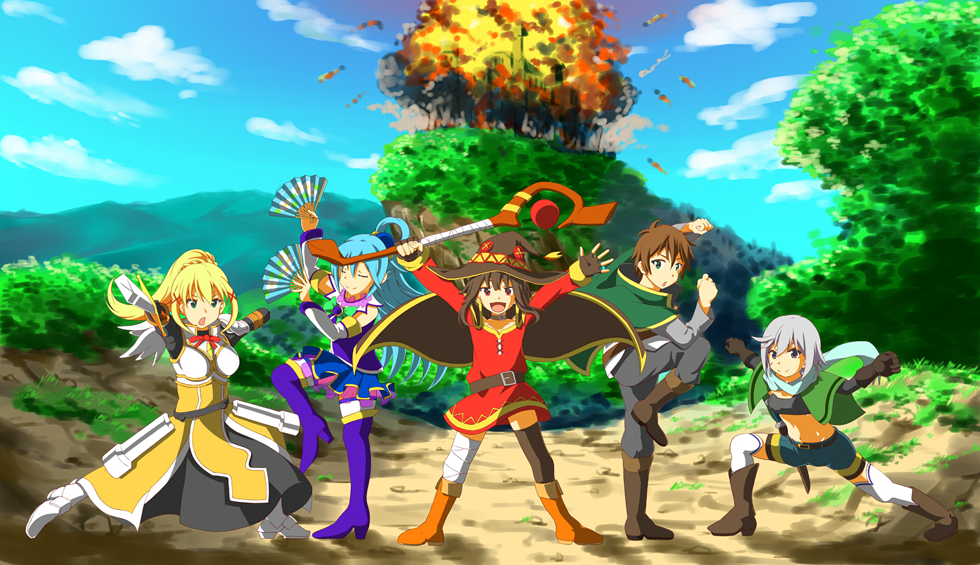 Download Kazuma Satou Eris KonoSuba