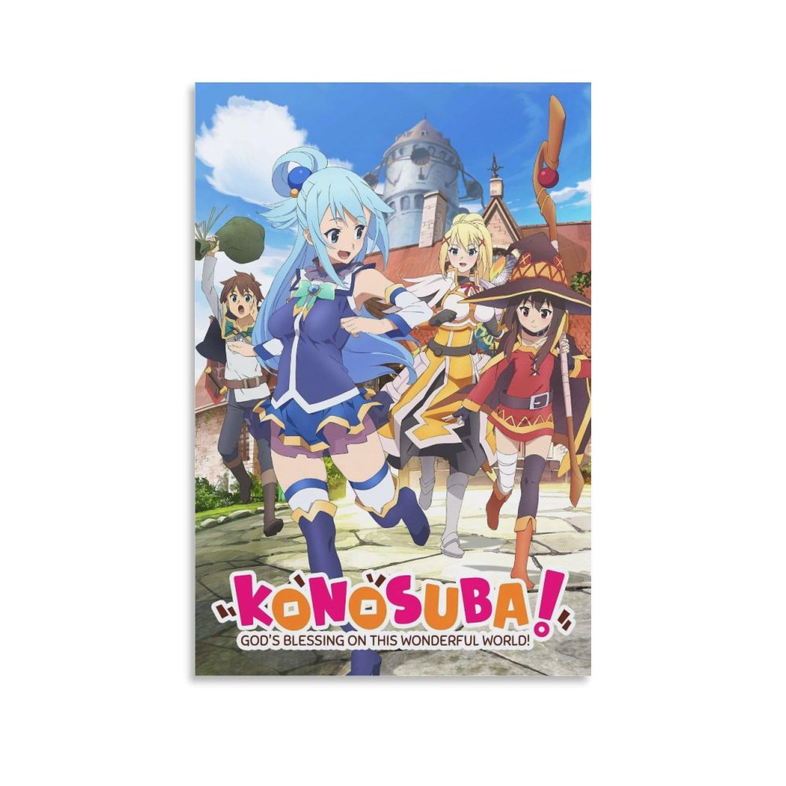 Konosuba Anime Posters God