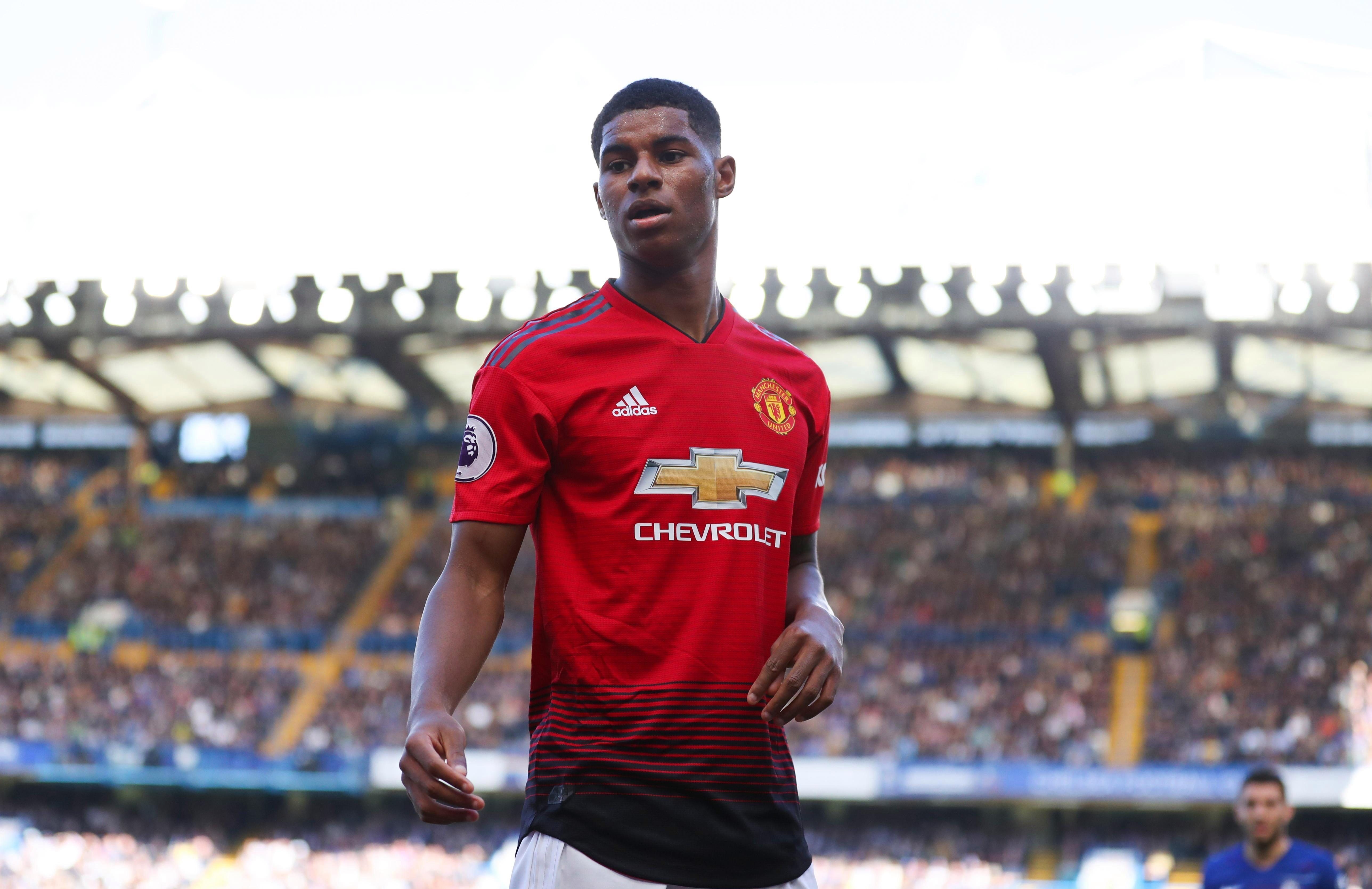 Soccer Marcus Rashford Manchester