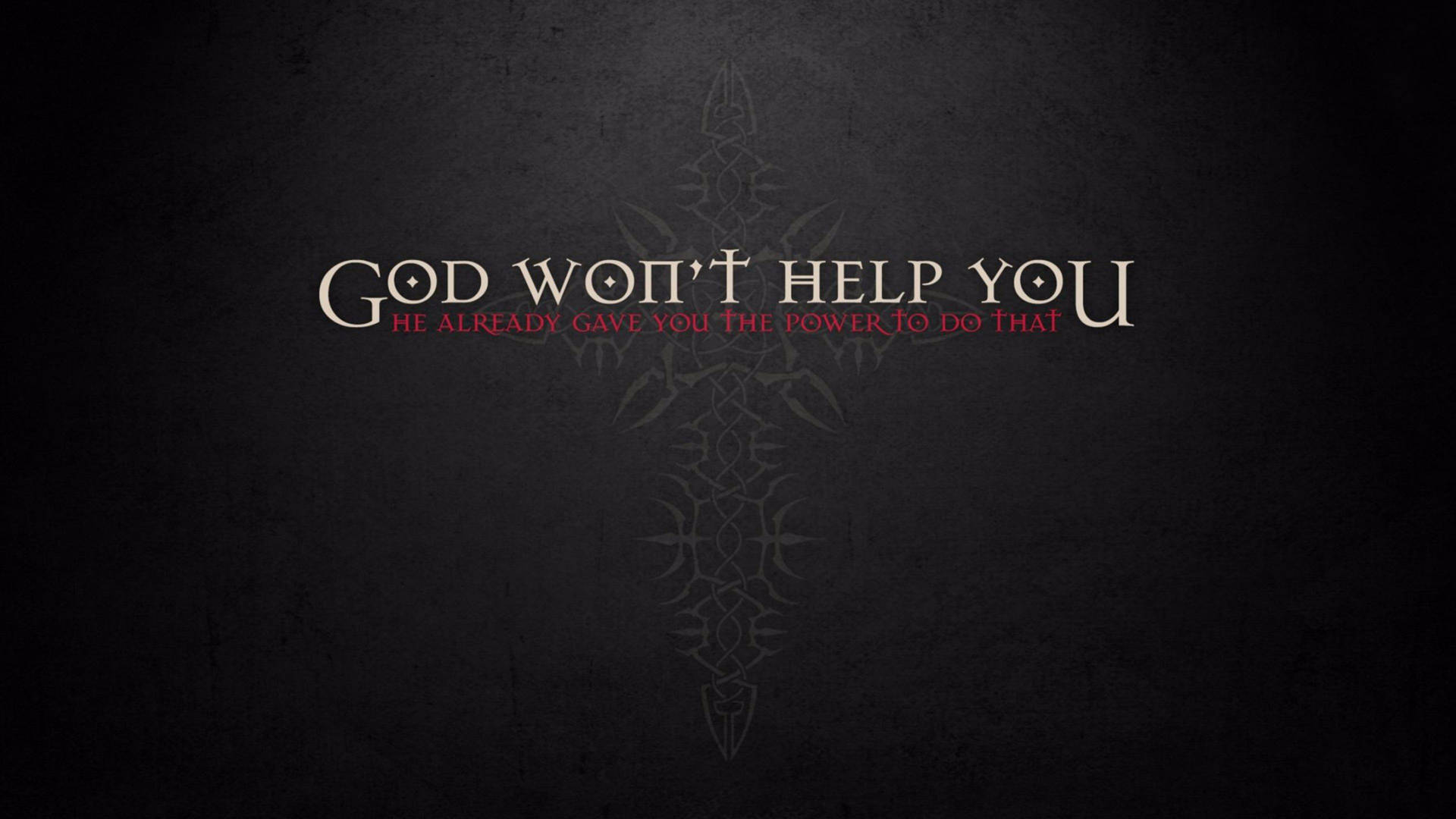 Religious Aesthetic Quotes Wallpaper