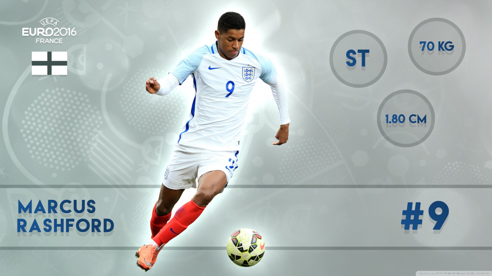 Marcus Rashford Ultra HD Desktop