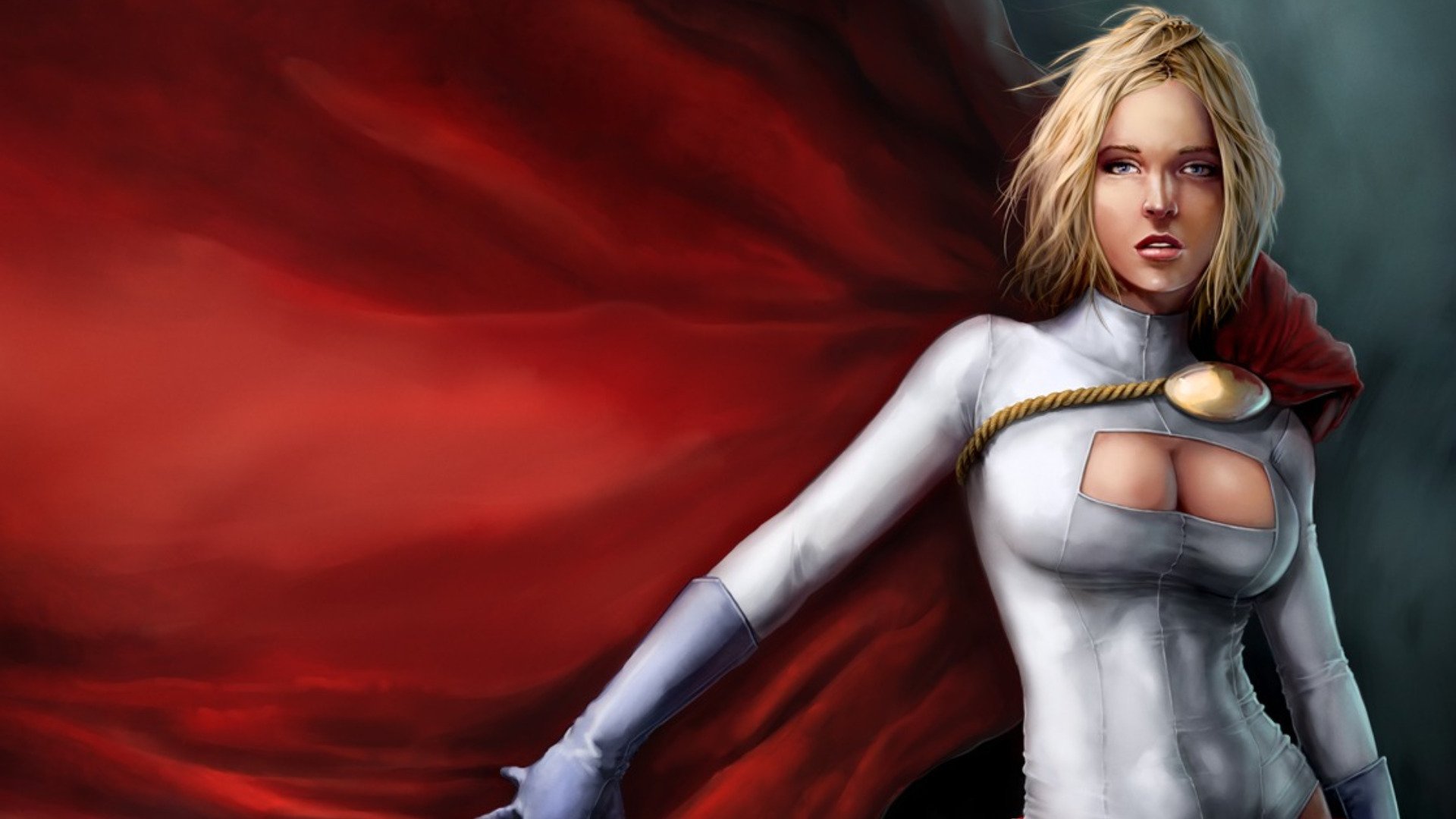 DC Comics Comic Power Girl HD Wallpaper