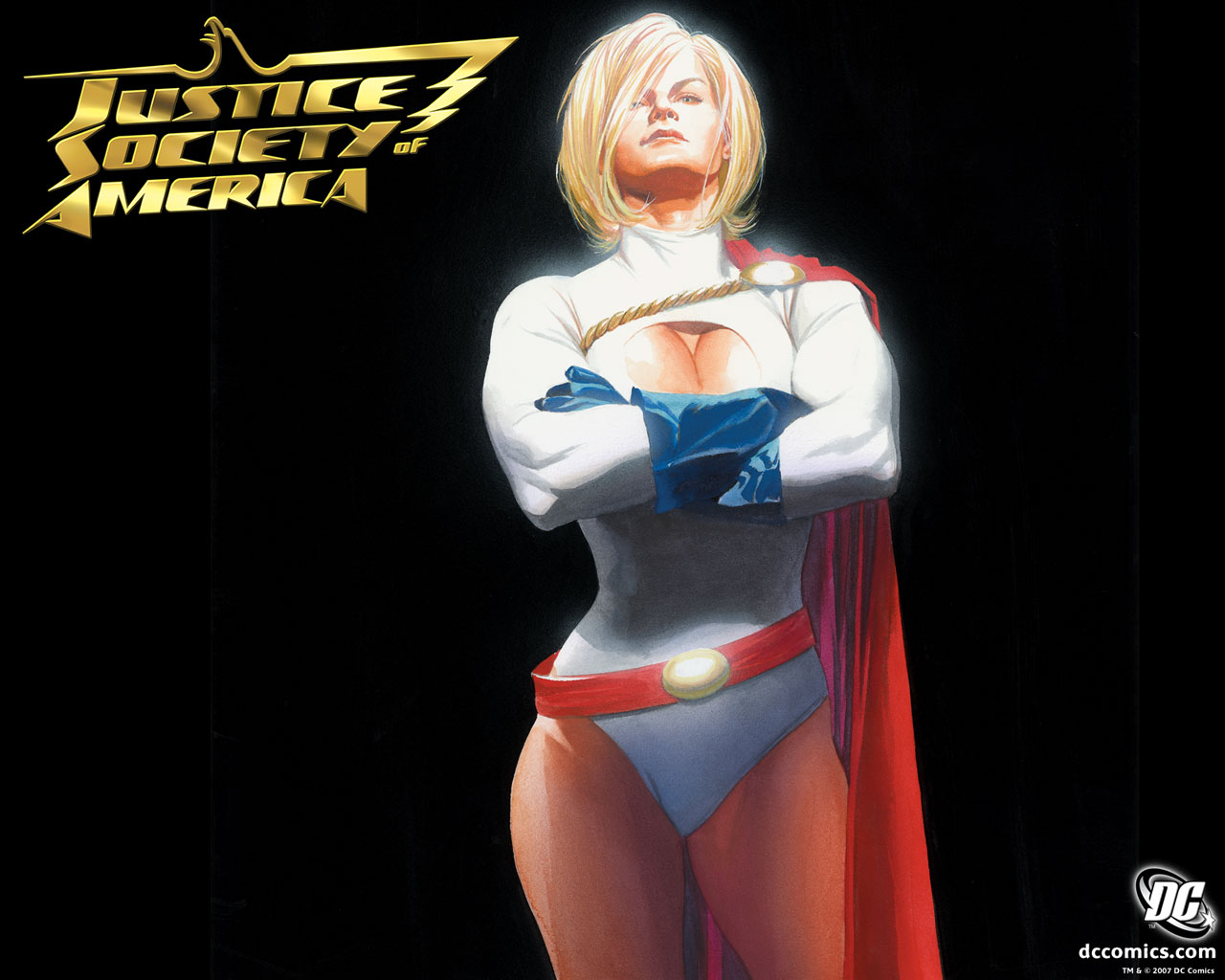 Download Power Girl wallpaper