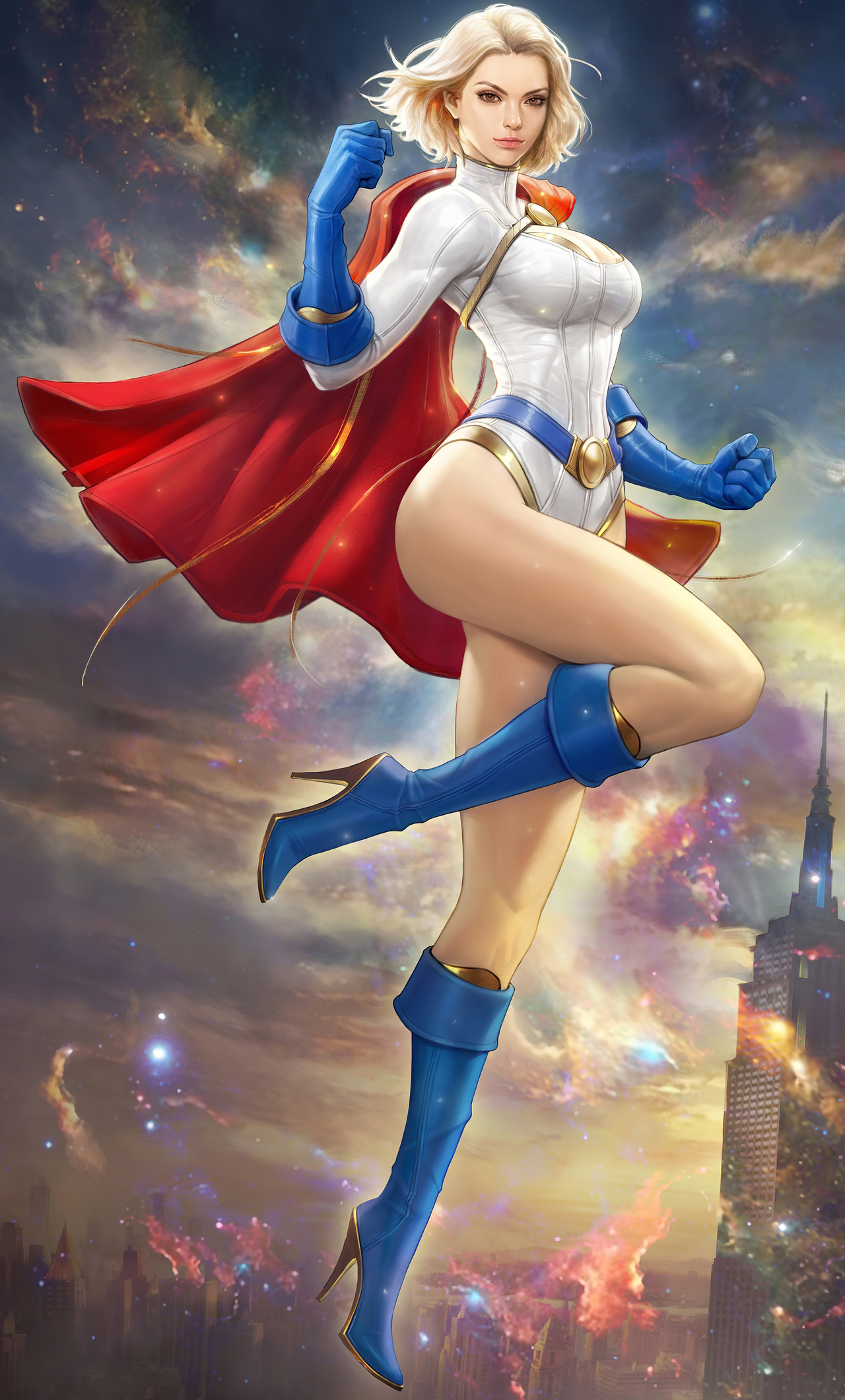 Power Girl 4k iPhone , HD