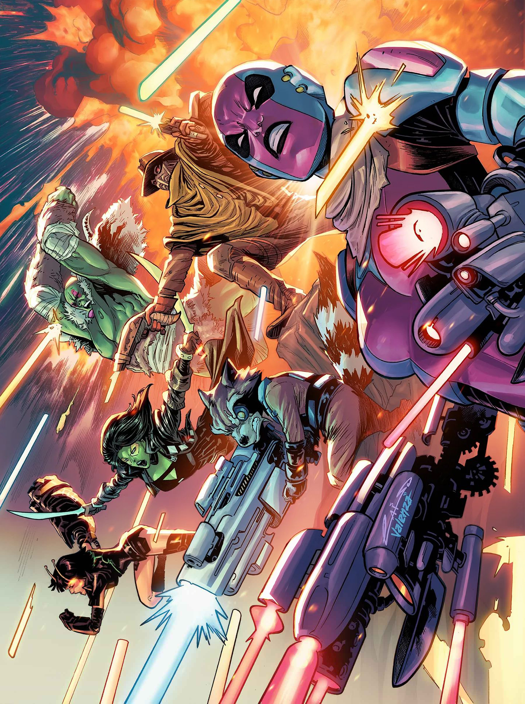 Guardians Of The Galaxy Earth 616