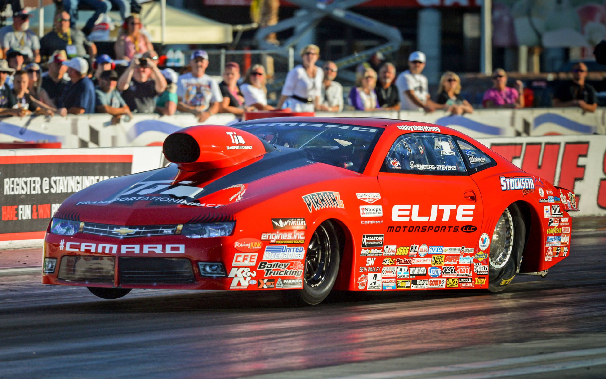 Chevrolet driver Erica Enders wins