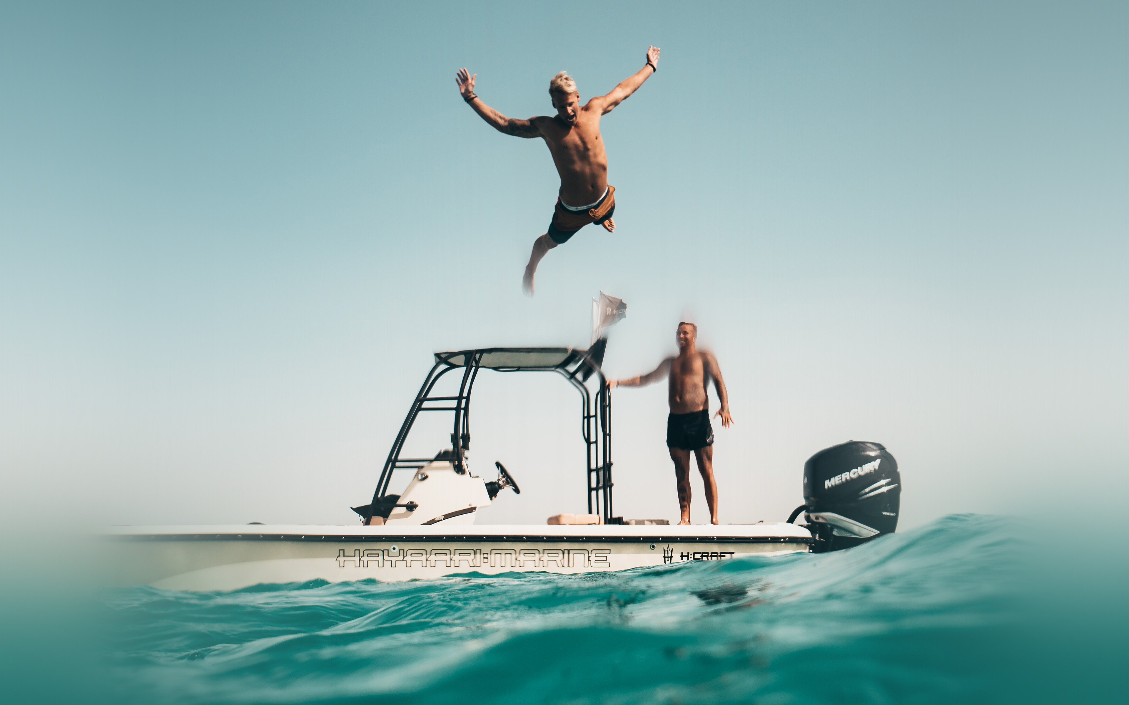 Summer Swim Vacation Sea Green