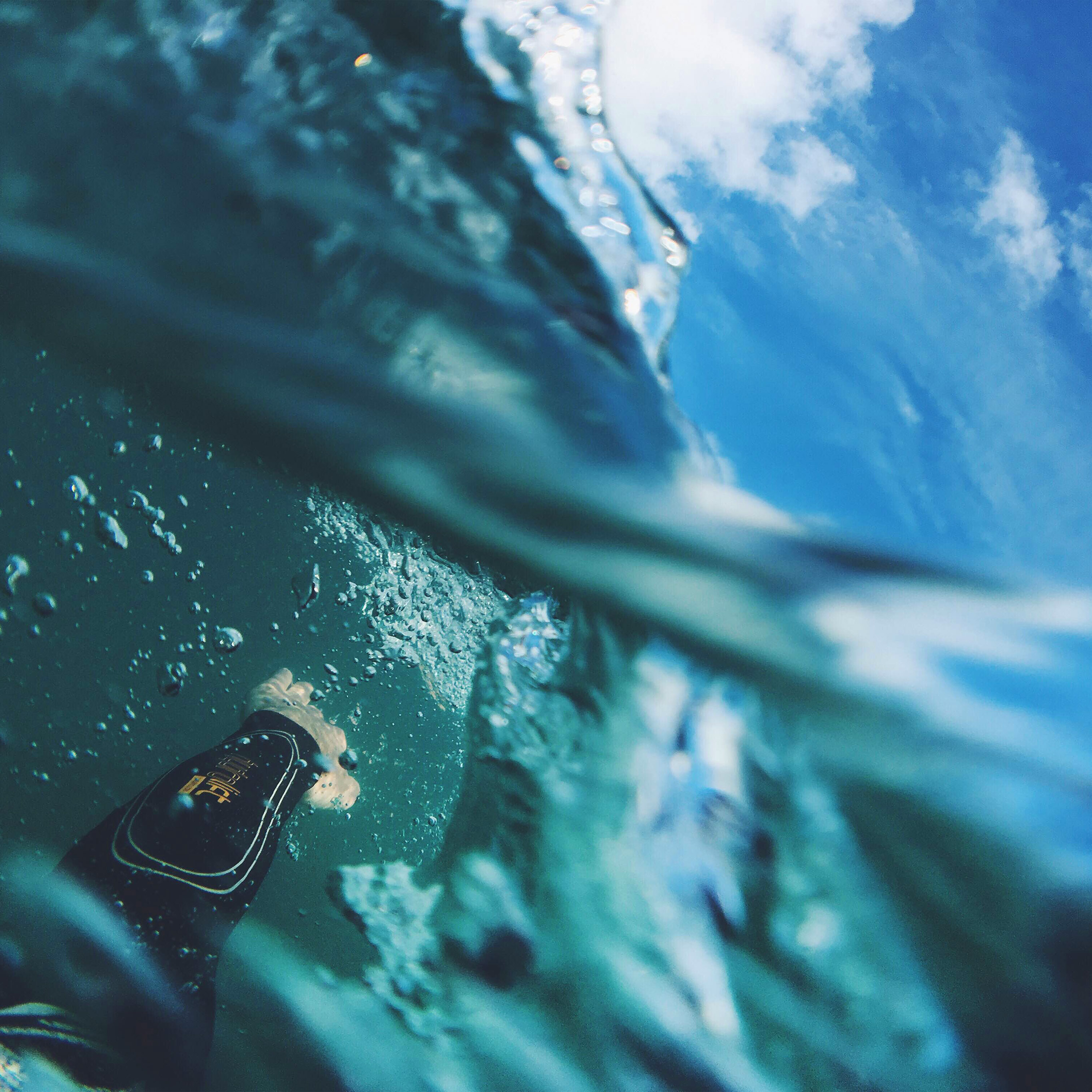 Sea Blue Nature Swim Underwater Summer