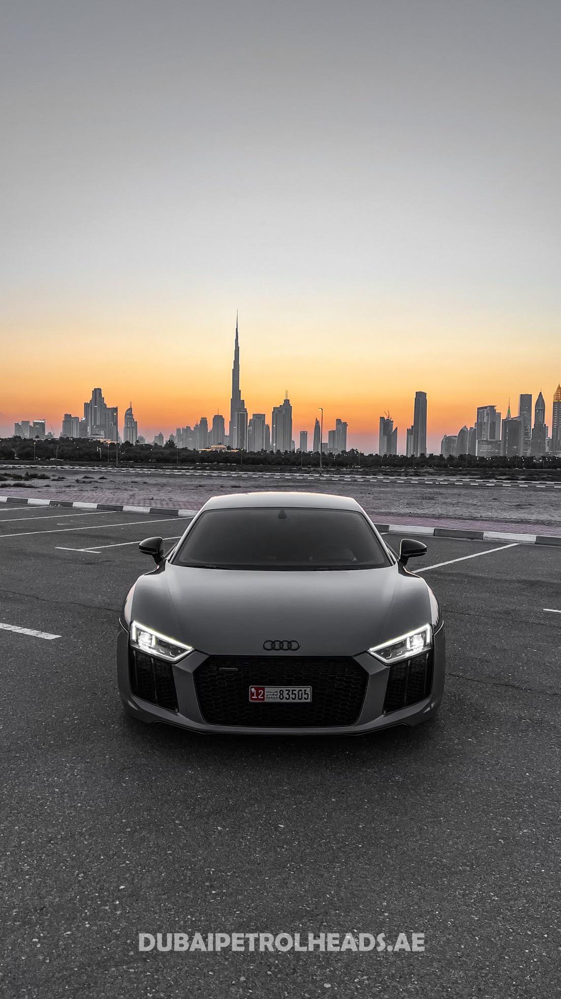 Wallpaper of the Audi R8 we filmed