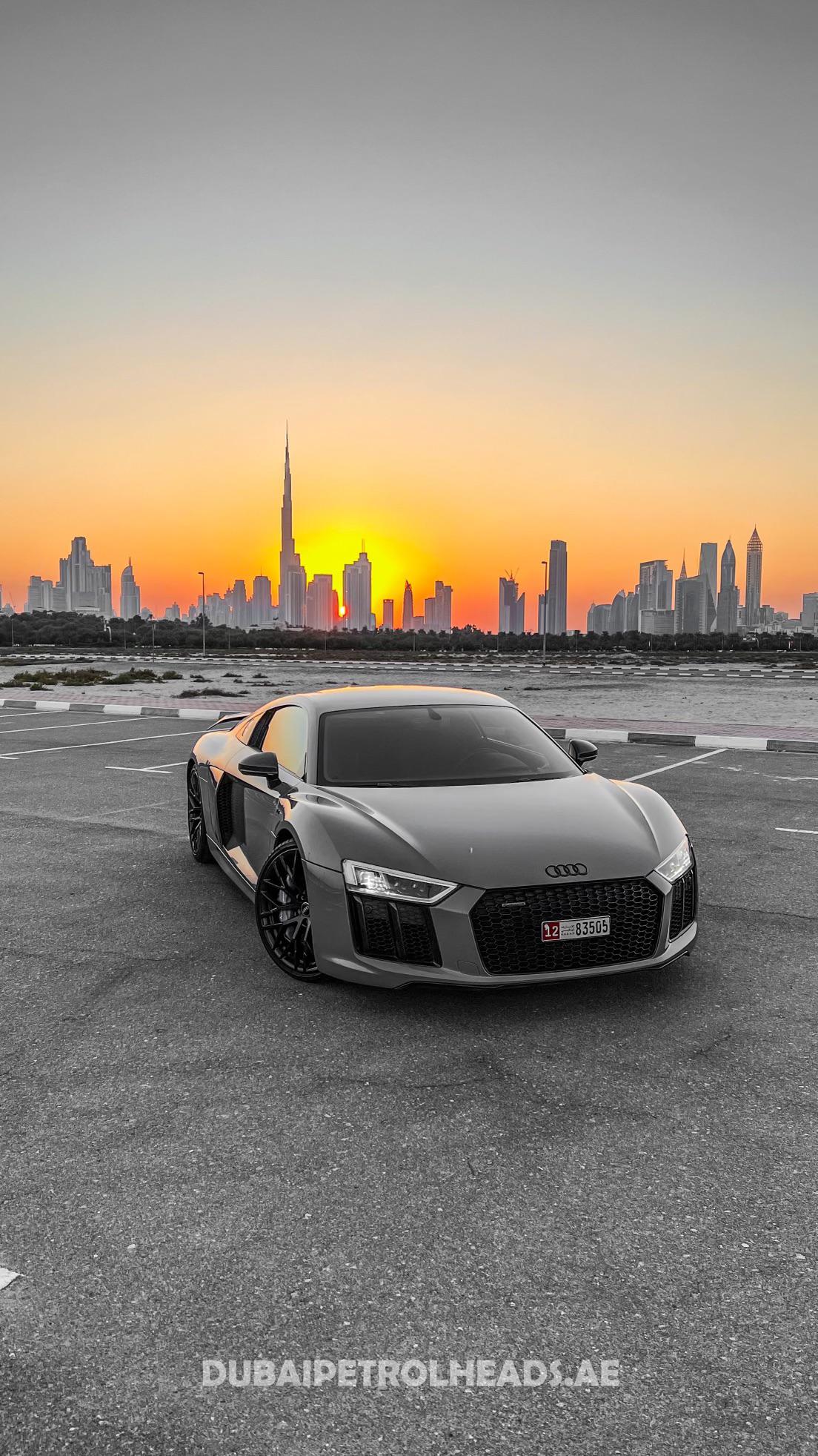 Wallpaper of the Audi R8 we filmed
