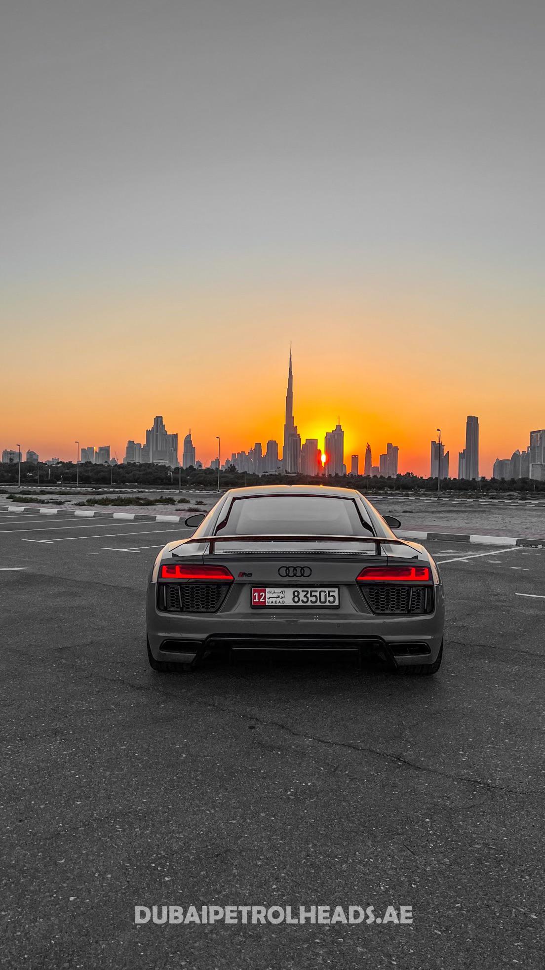 Wallpaper of the Audi R8 we filmed