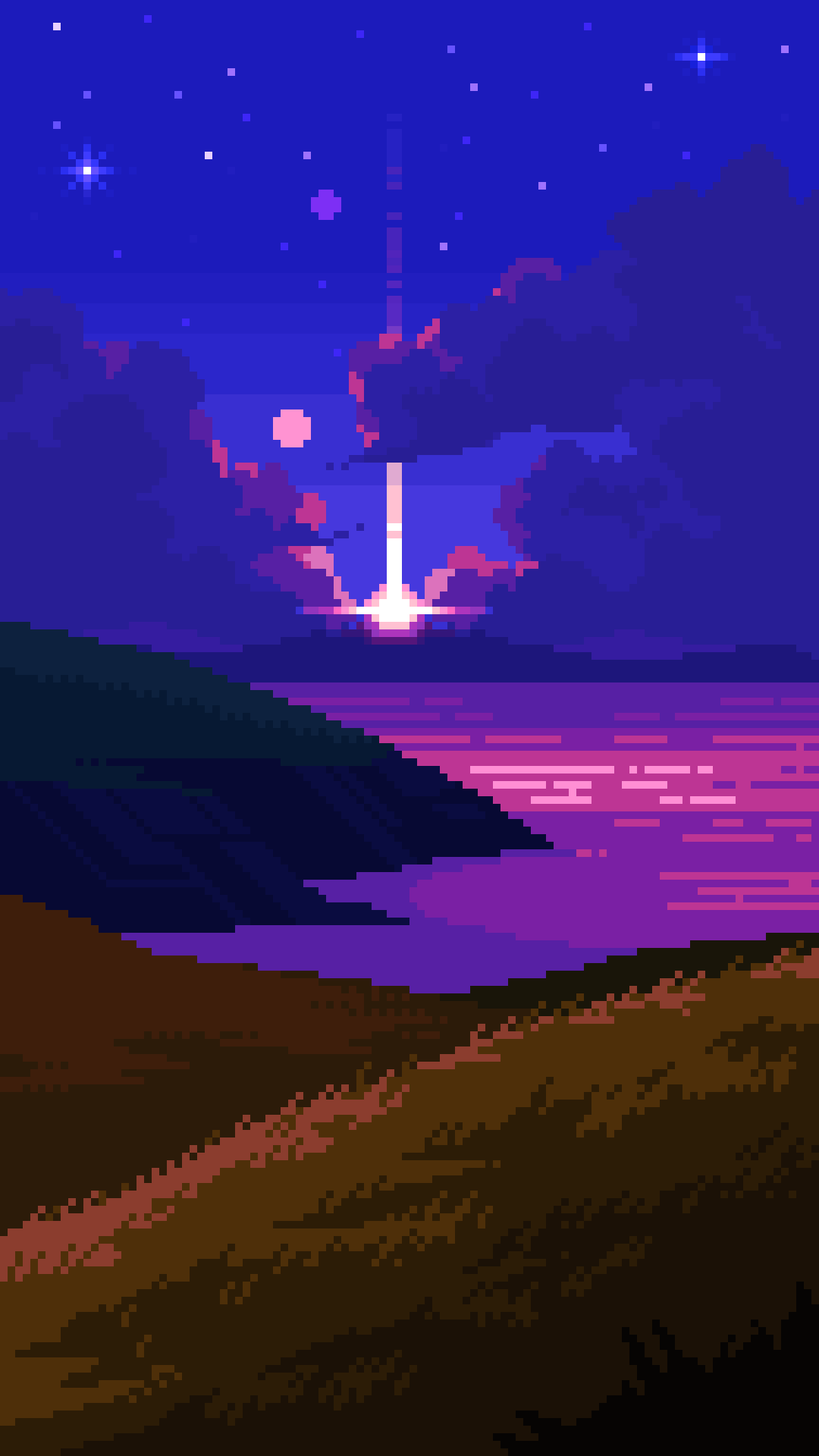 Pixel Art Wallpaper 4k Phone