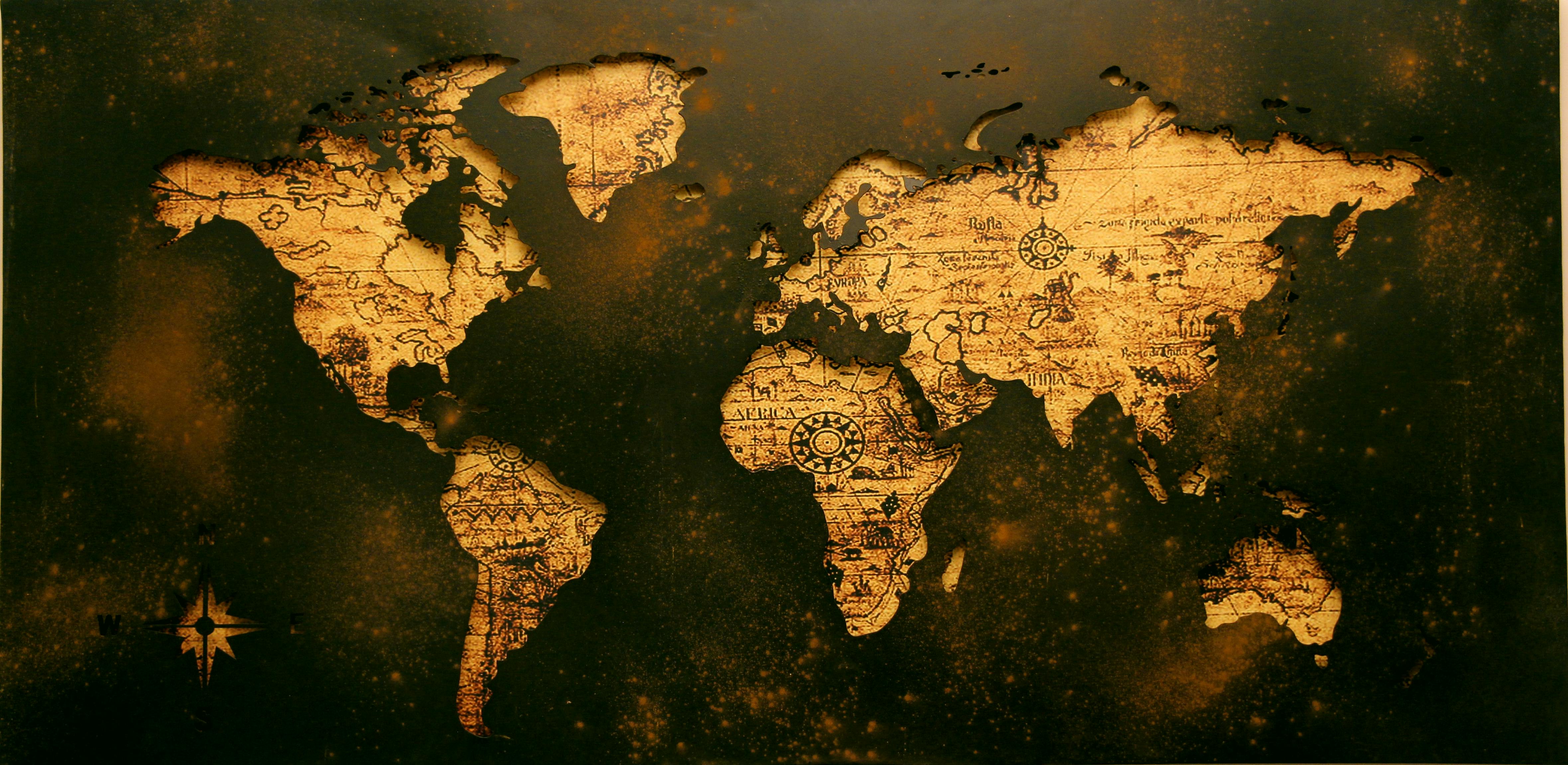 World Map Illustration · Free
