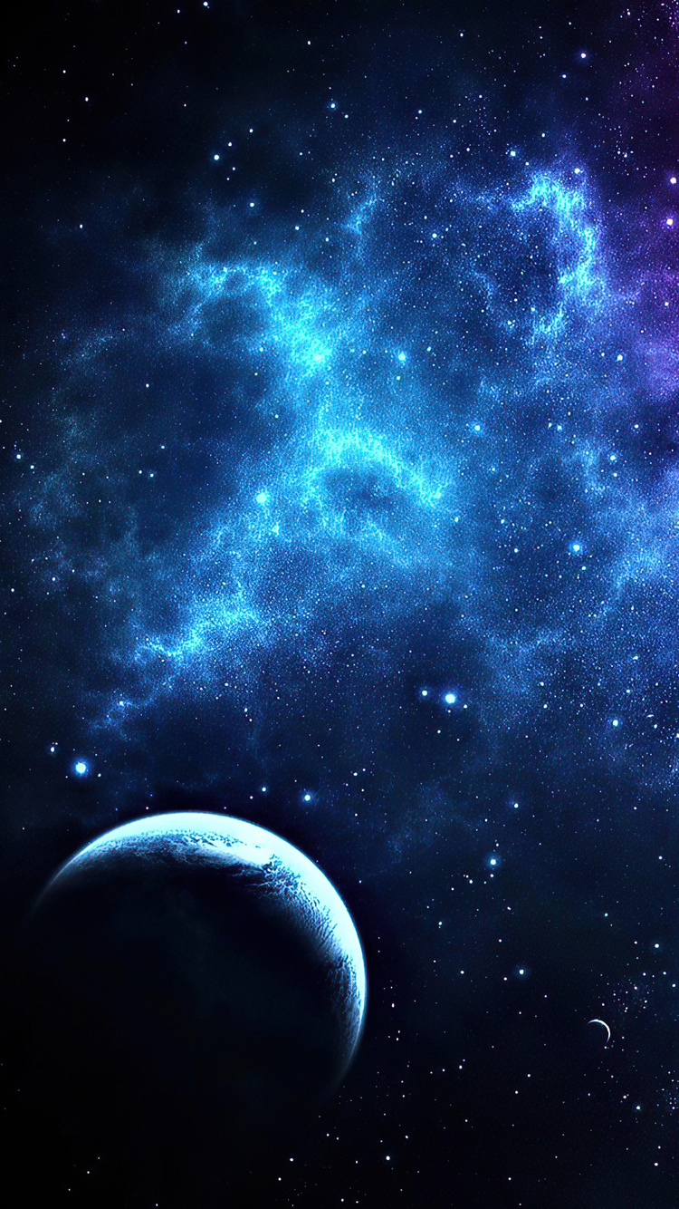 Colorful Galaxy Planets 4k