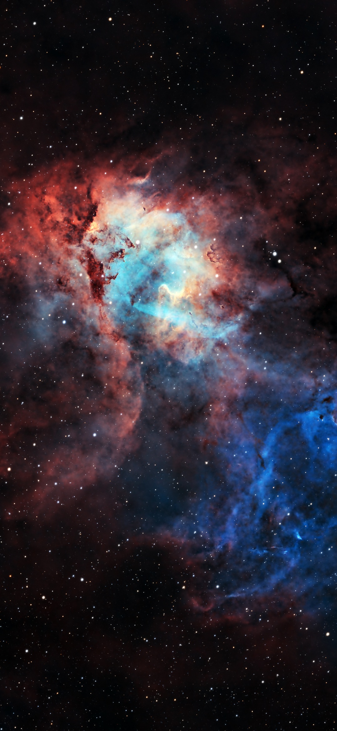 The Lion Nebula Wallpaper 4K