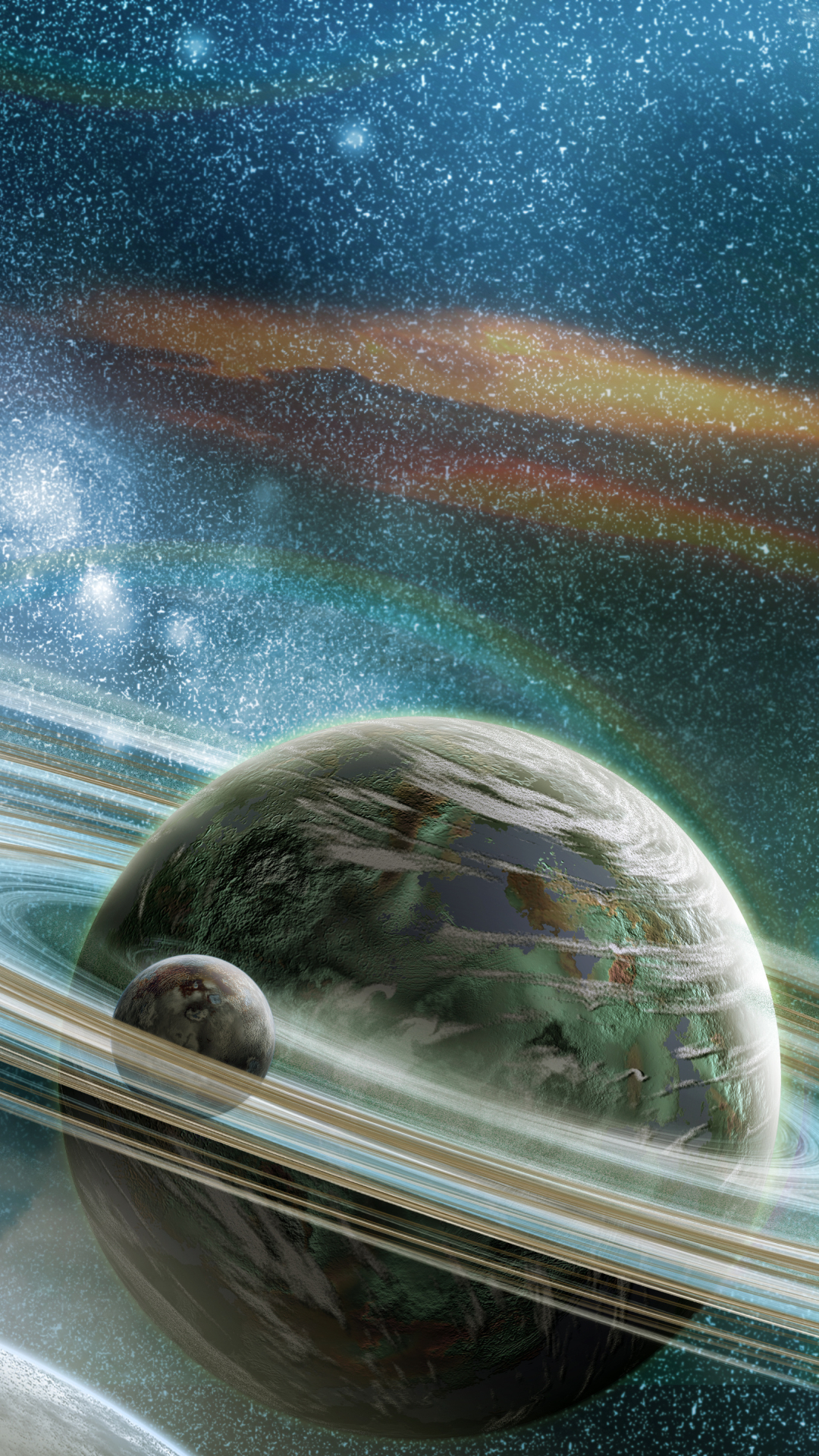 Galaxy iPhone Wallpaper