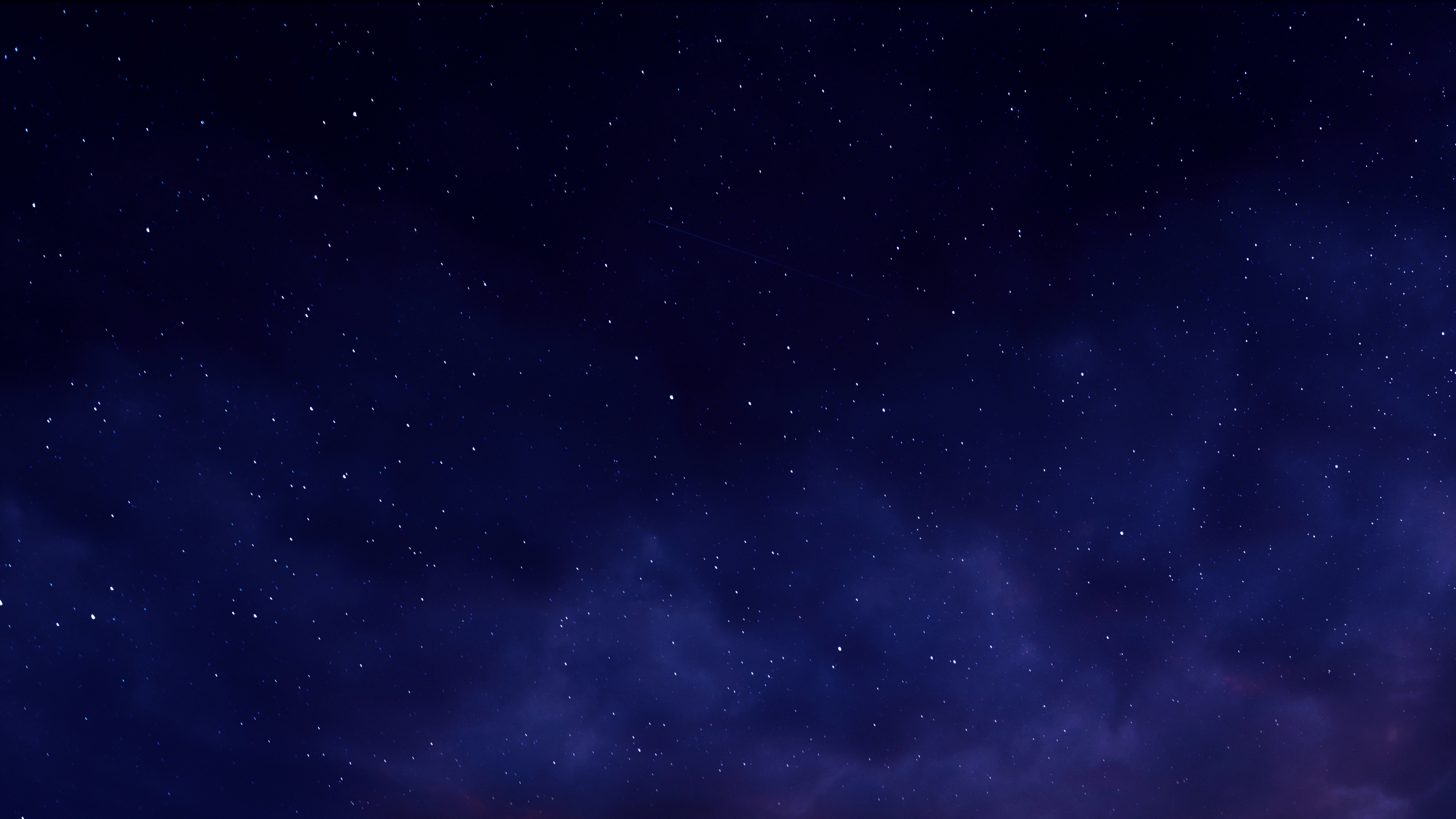 Stars in dark blue sky 5K Wallpaper