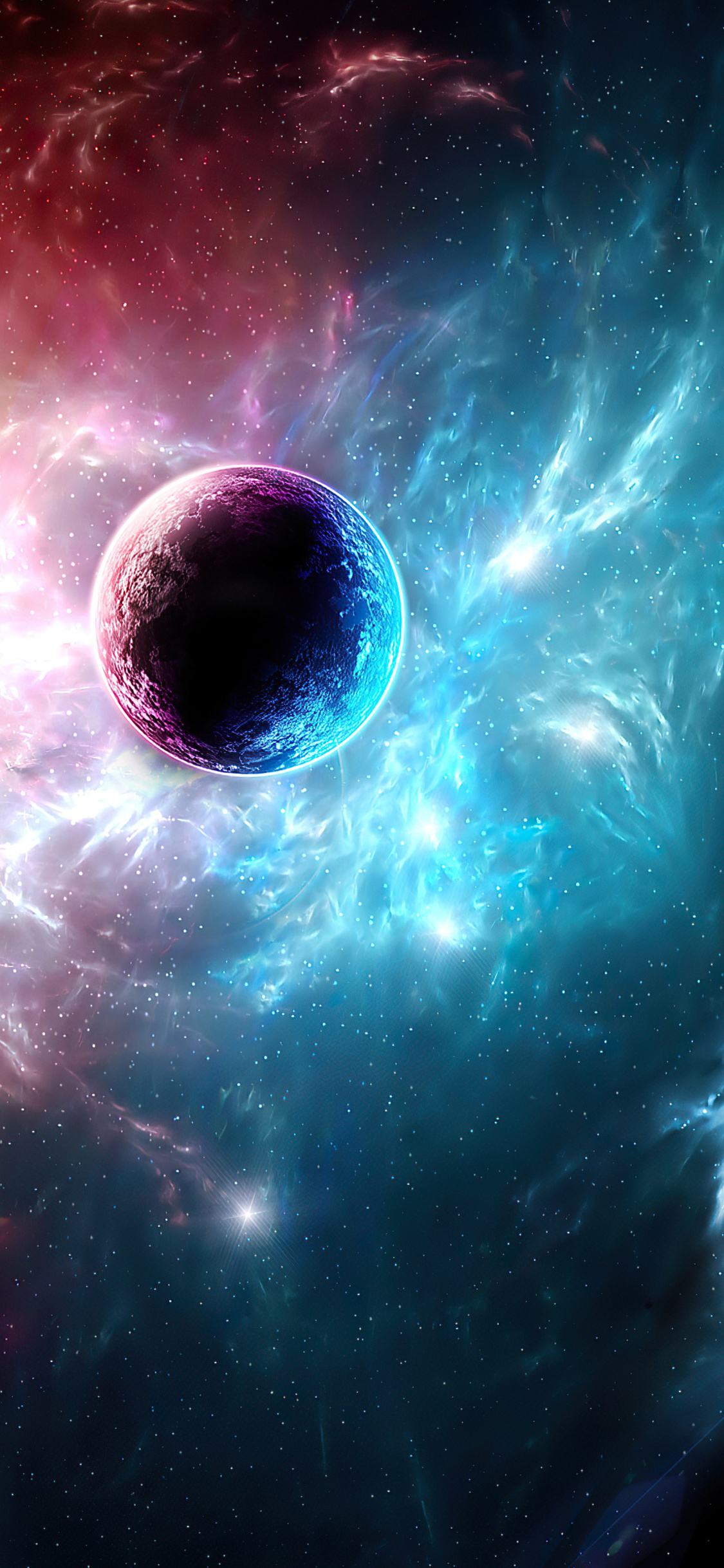 Planet Space Galaxy Art 4k