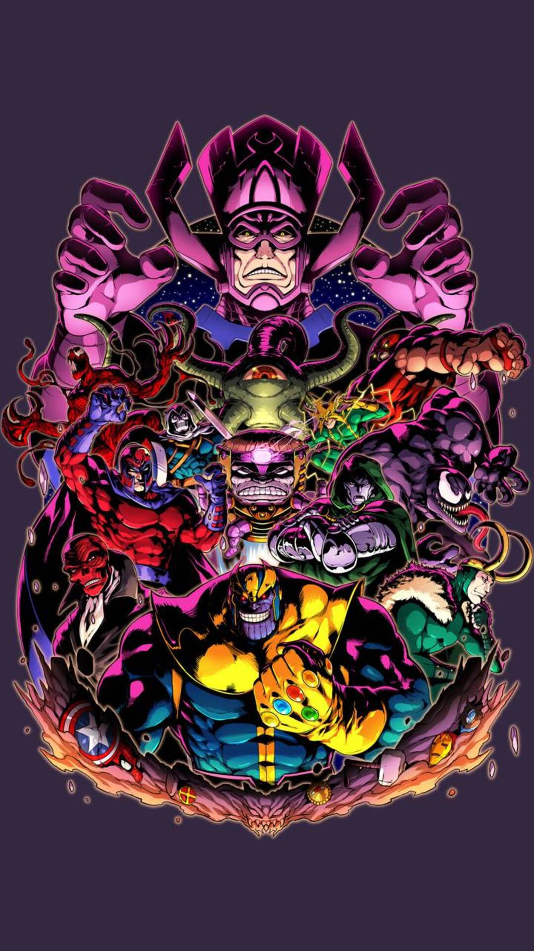 Download free Vibrant Marvel Villains