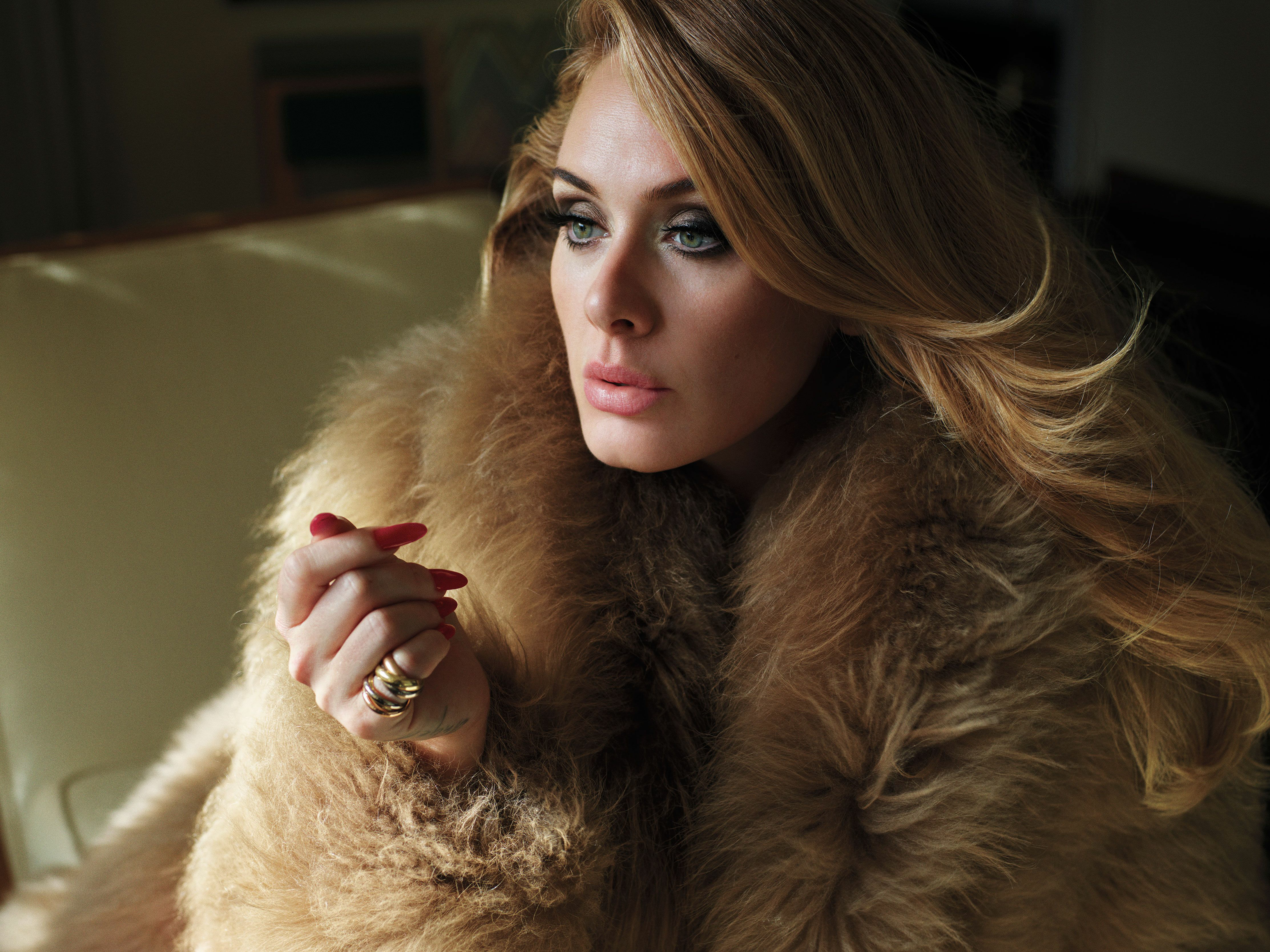 Download Music Adele 4k Ultra HD Wallpaper