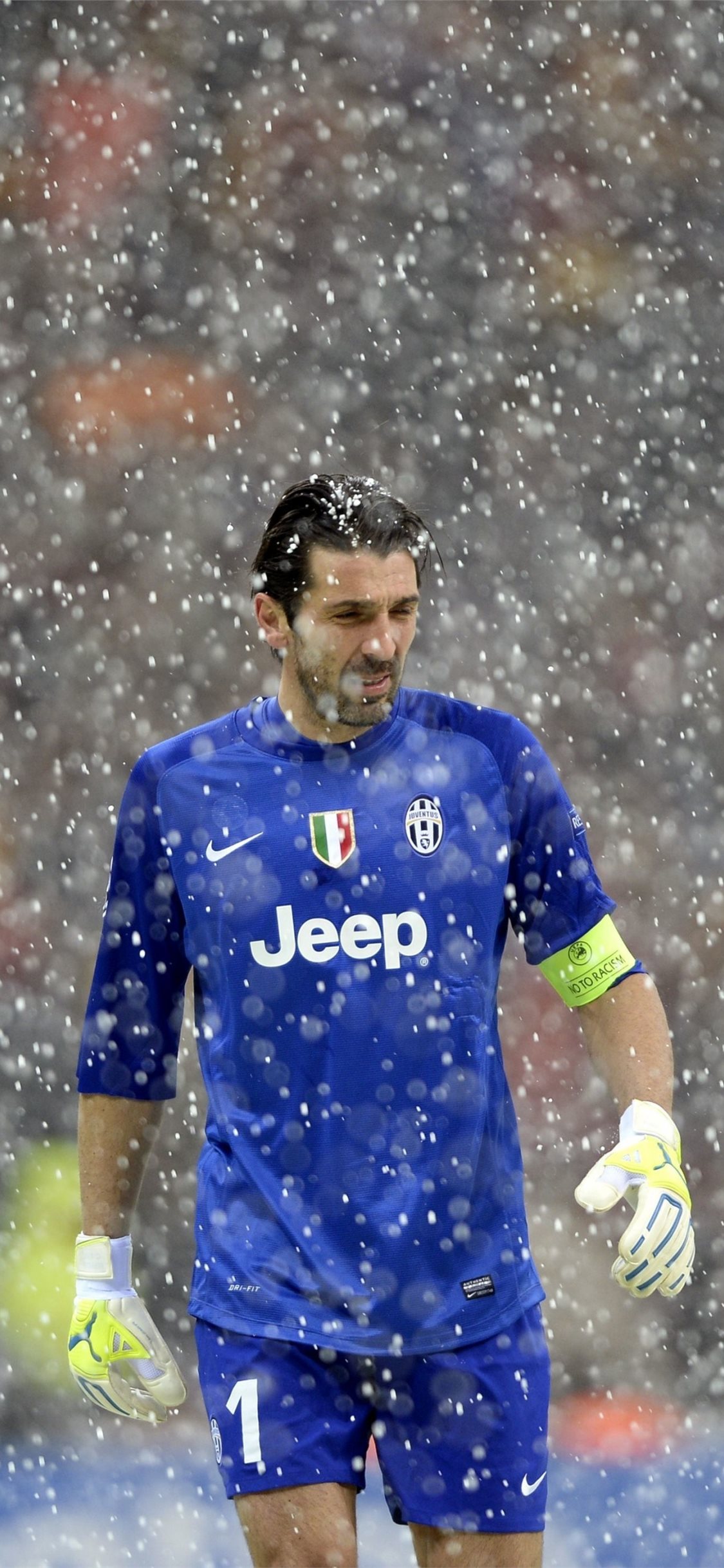 Gianluigi Buffon Snow Goalkeeper