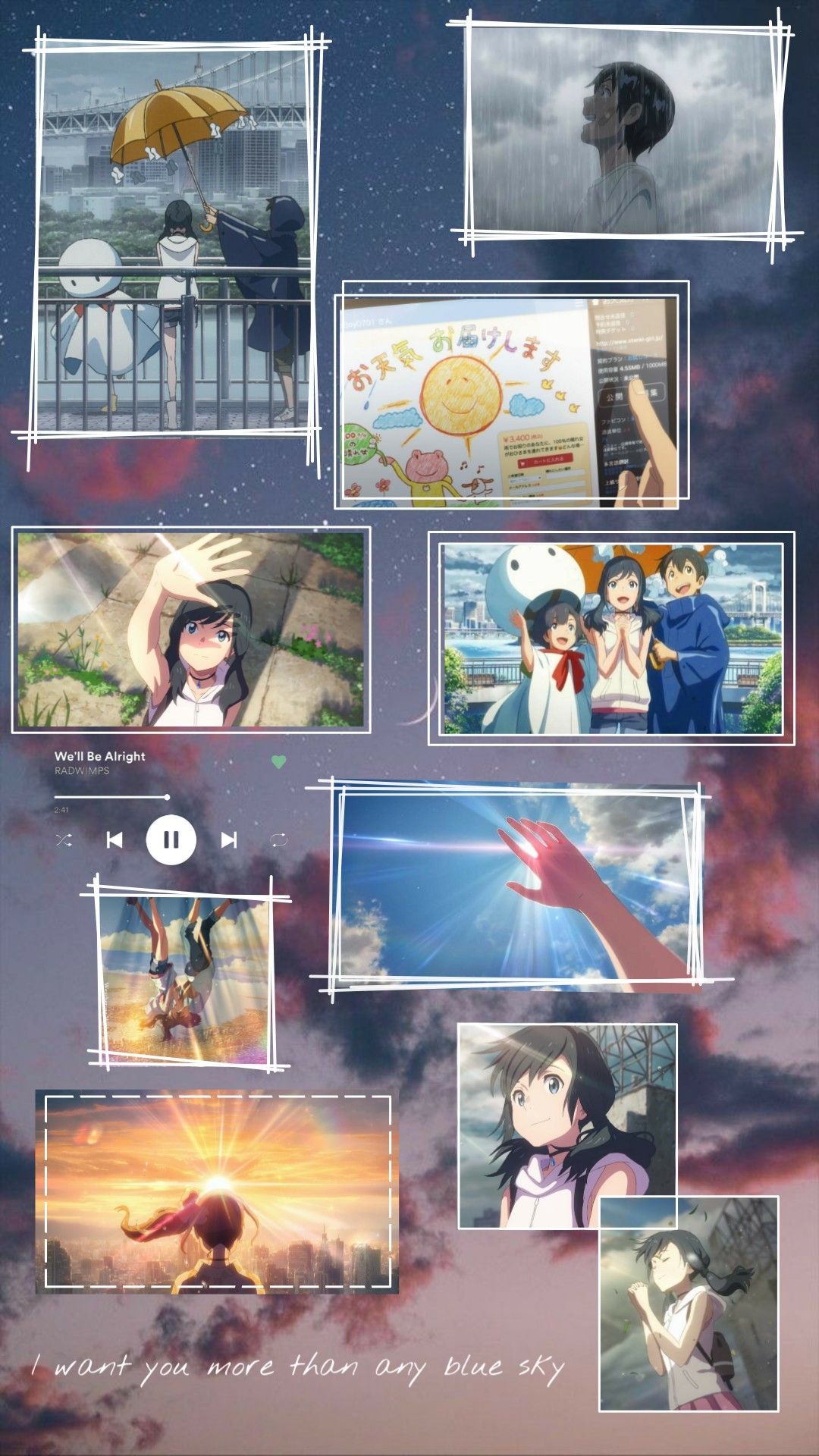 Anime background wallpaper, Anime