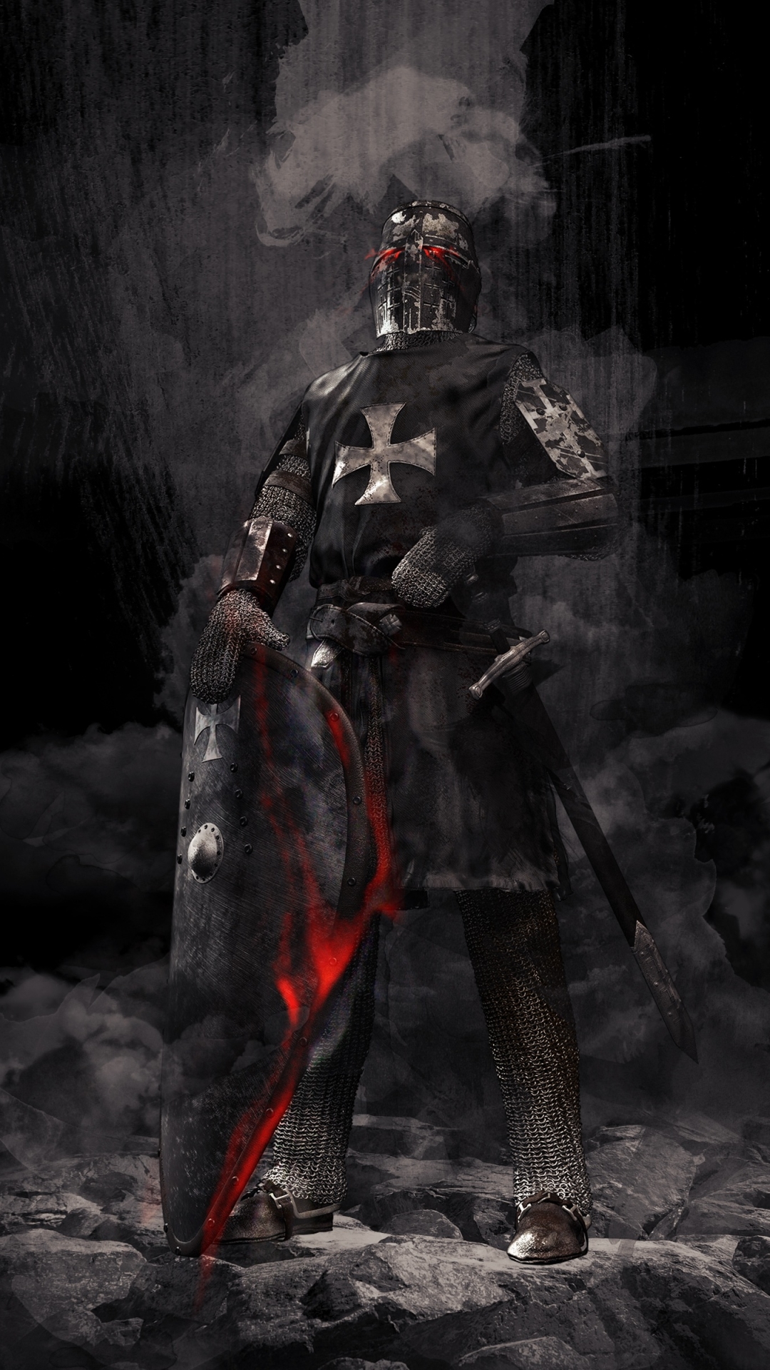 Fantasy, Shield, Knight, Sword, 1289894