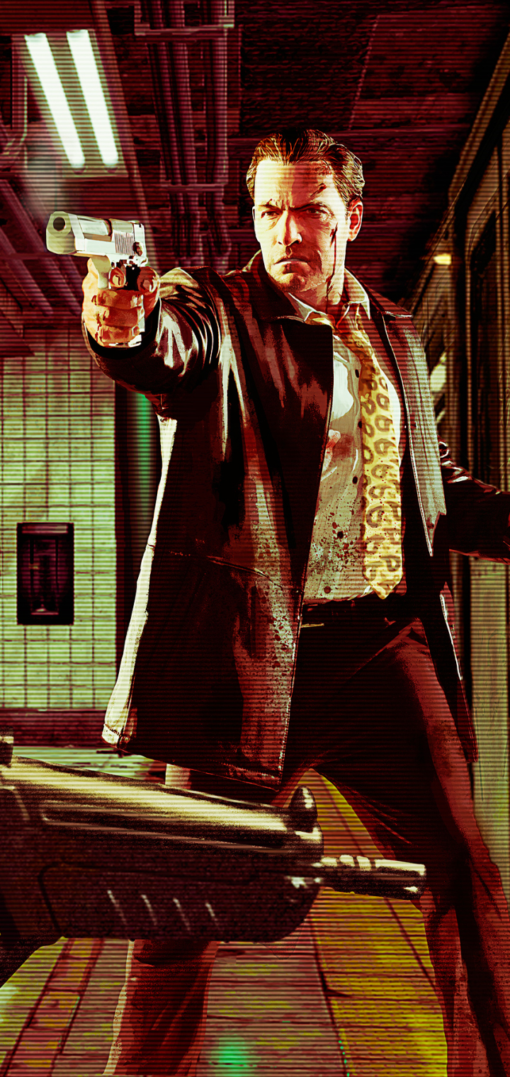 Mobile wallpaper: Max Payne, Video Game