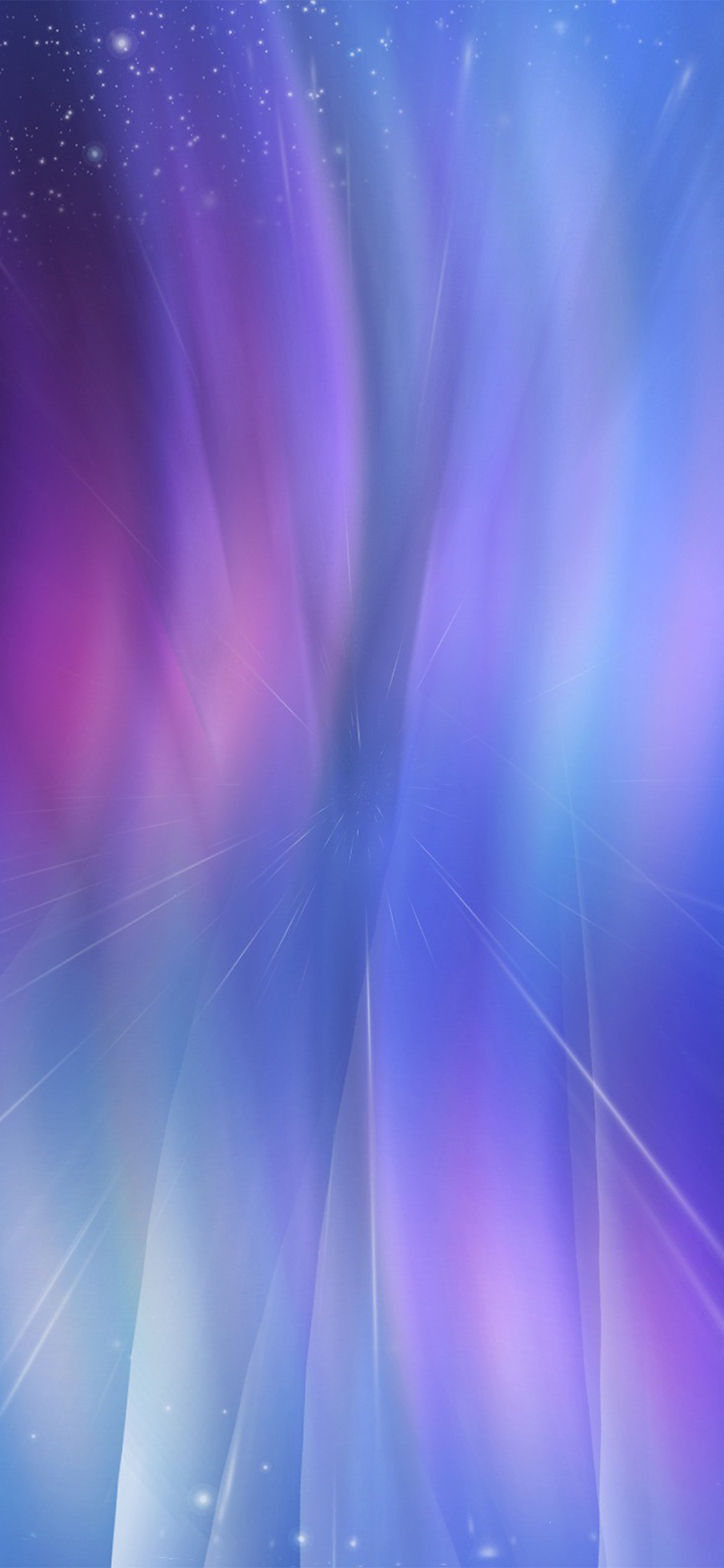 Fantasy Purple Blue Abstract Pattern