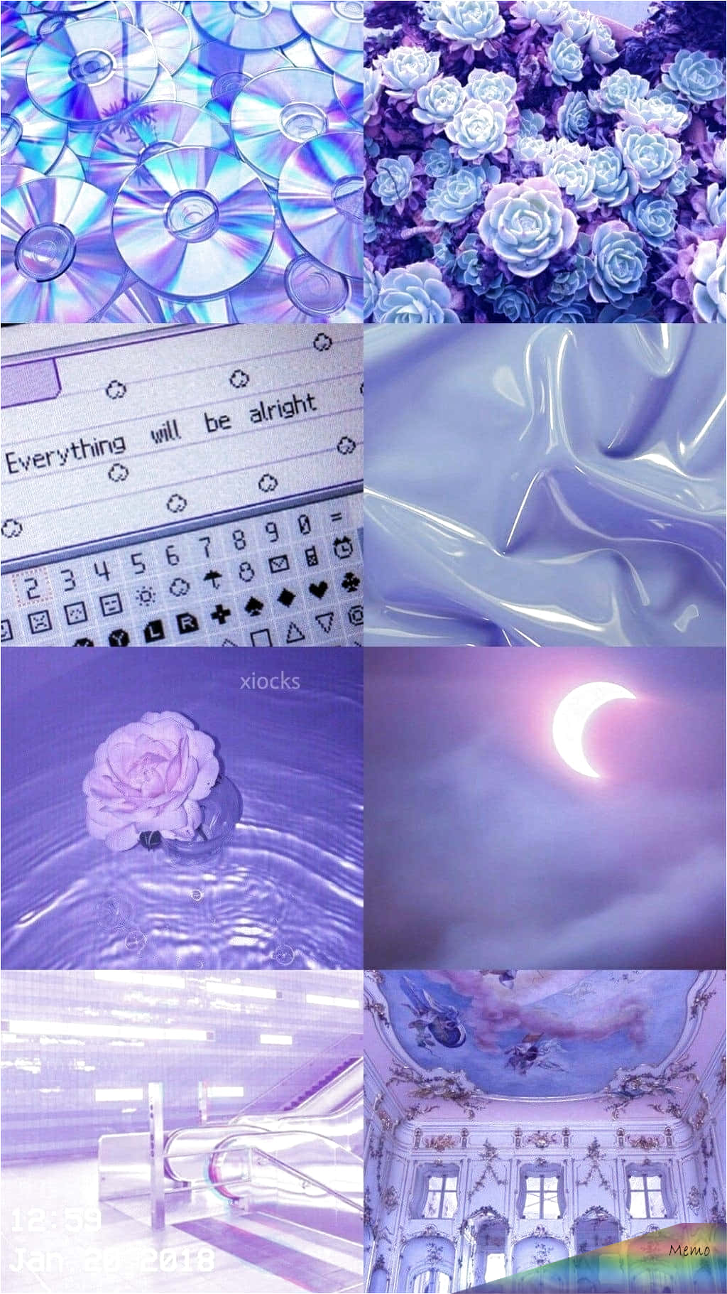 Purple Pastel iPhone Wallpaper