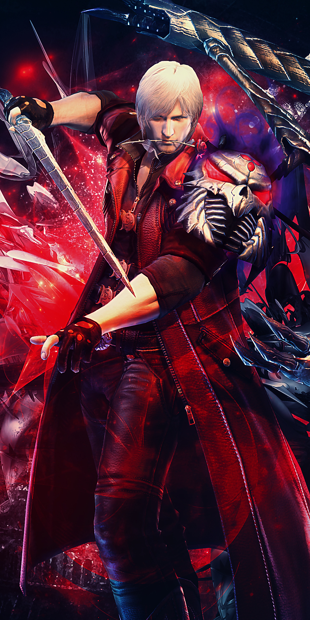 Dante (Devil May Cry) Phone Wallpaper