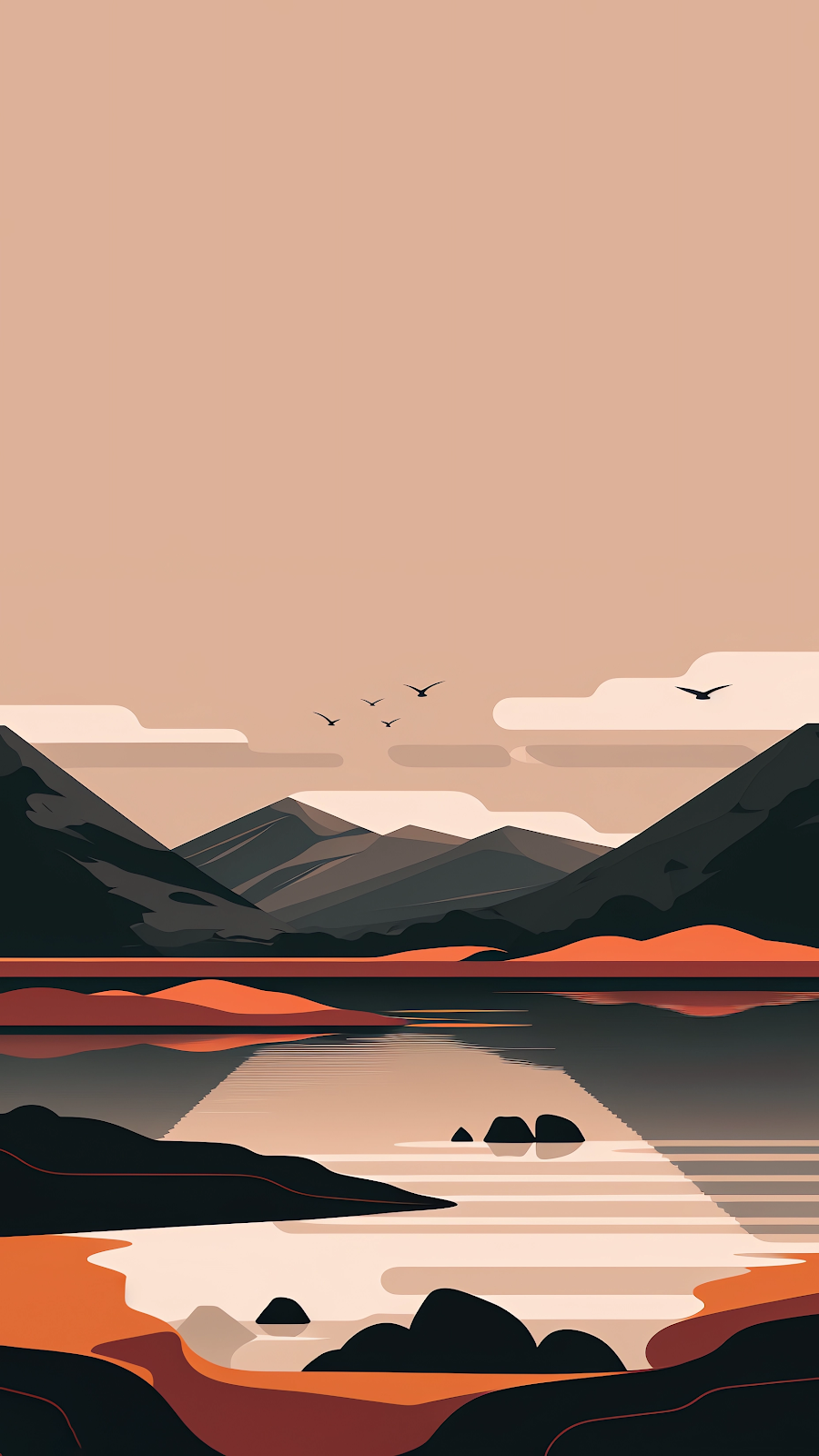 NATURE MOUNTAIN WALLPAPER IPHONE