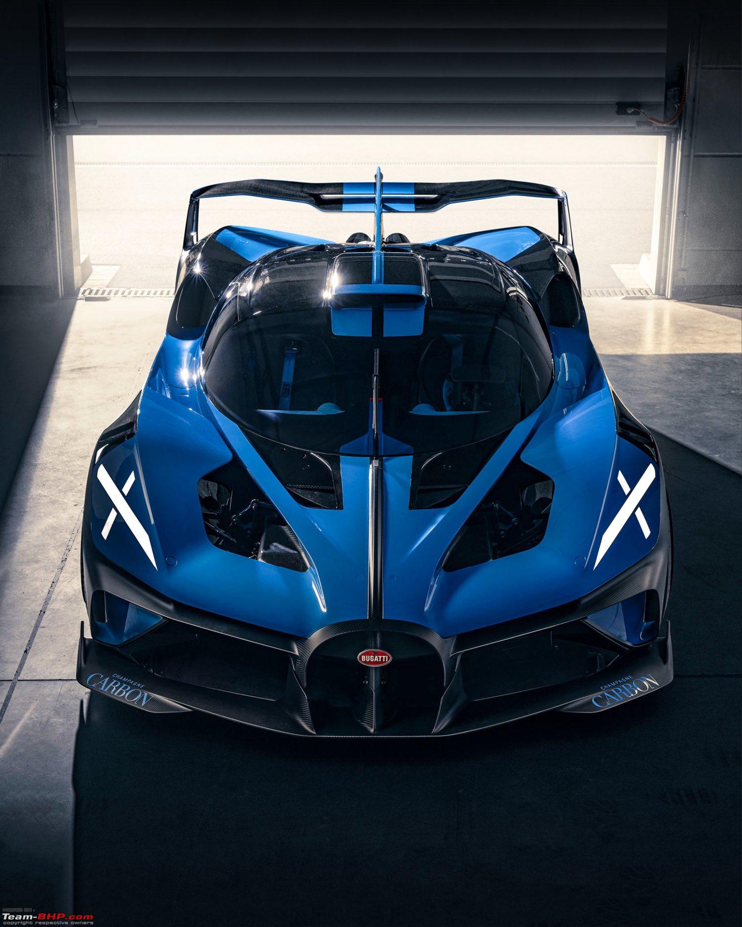 The Bugatti Bolide Hypercar