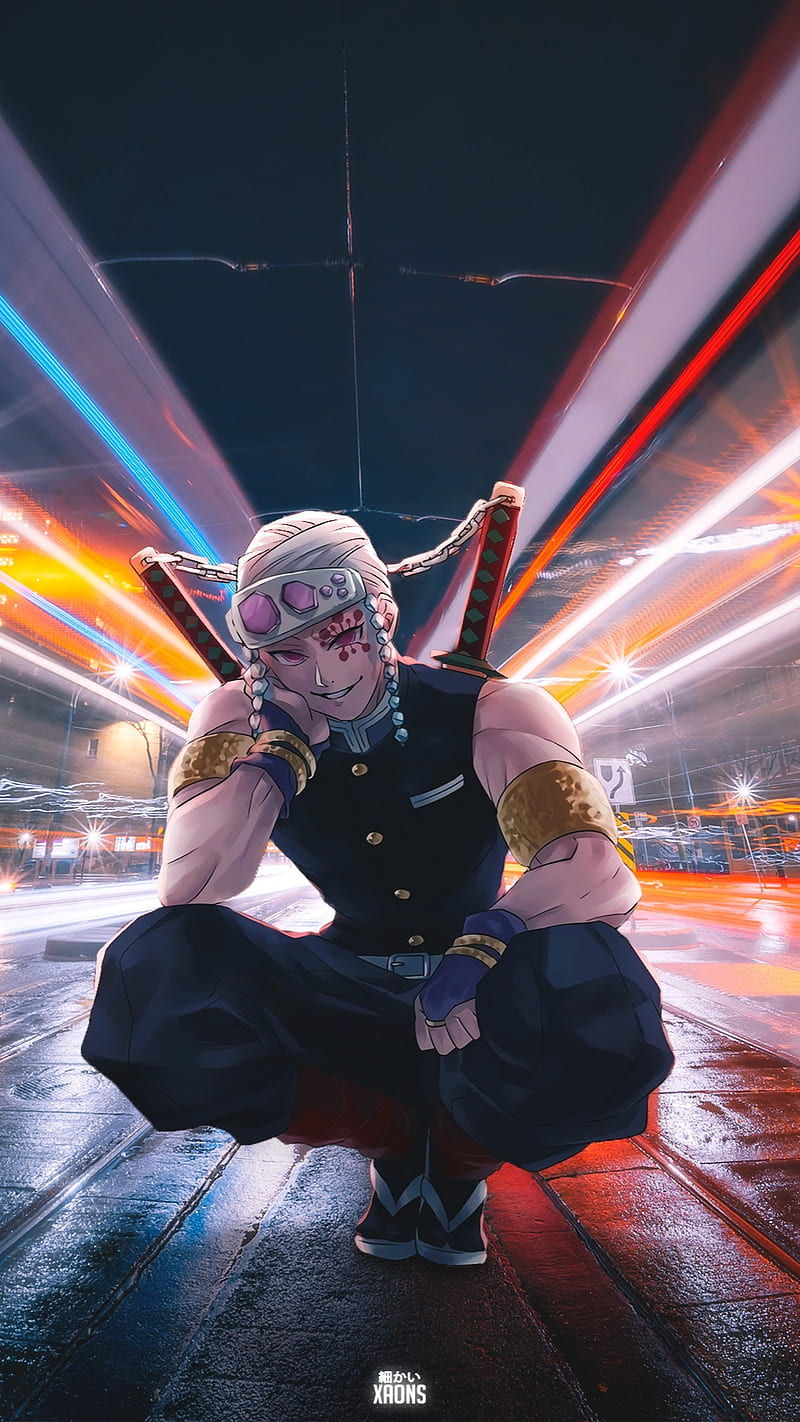 Tengen Uzui, zenitsu, inosuke, xaons