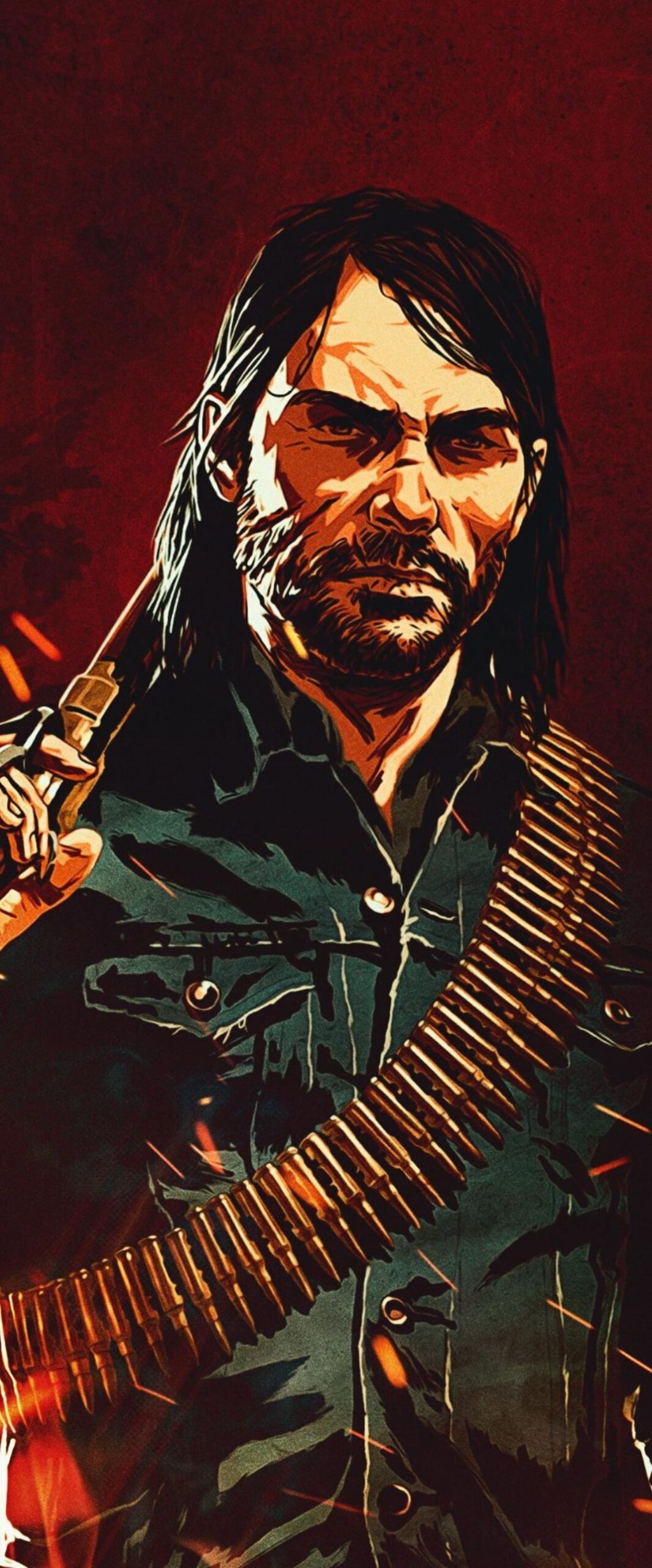 John Marston iPhone Wallpaper 4k