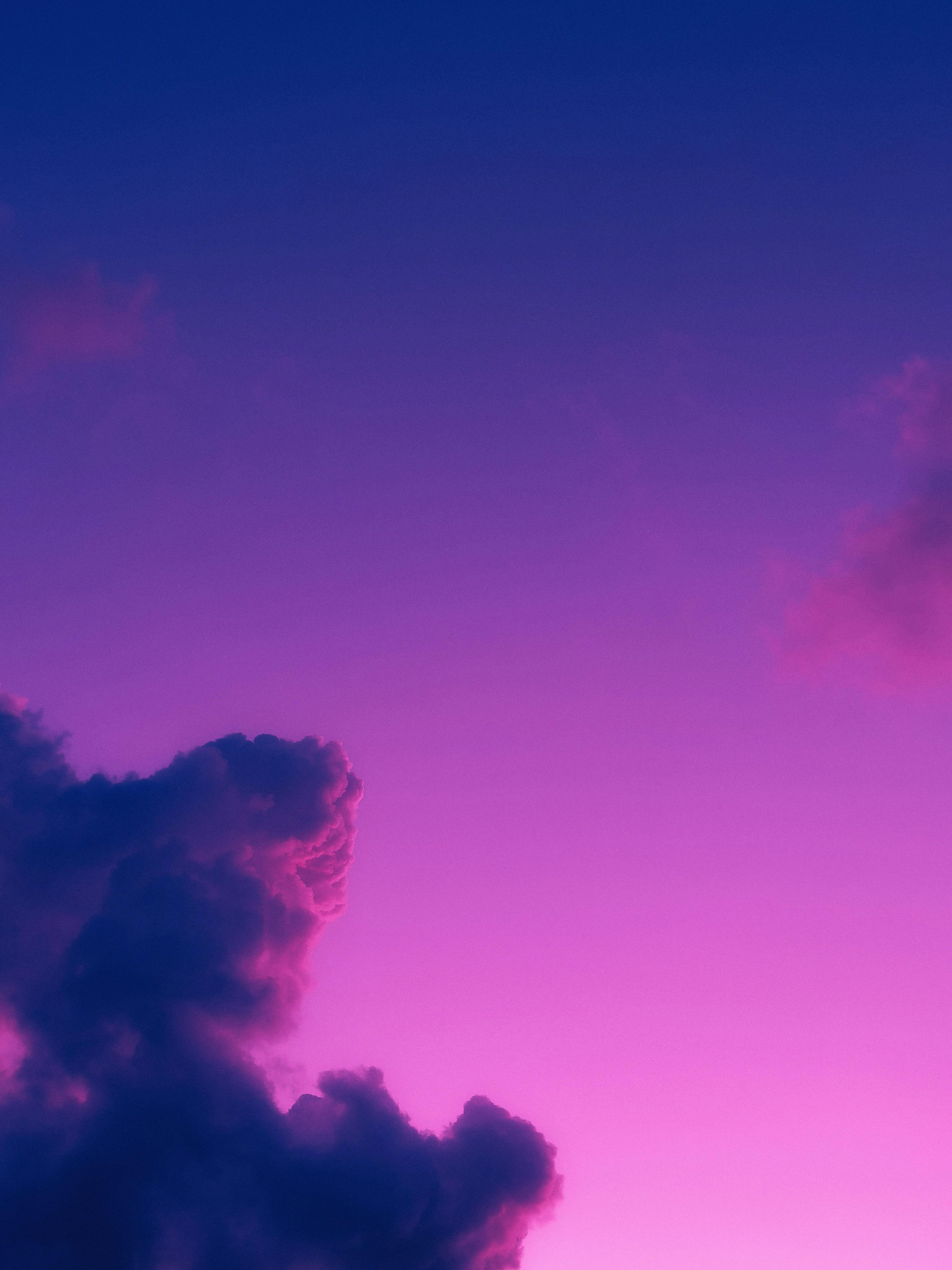 A Purple Sunset Sky · Free
