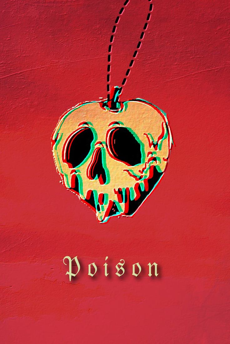 Snow white poison apple wallpaper