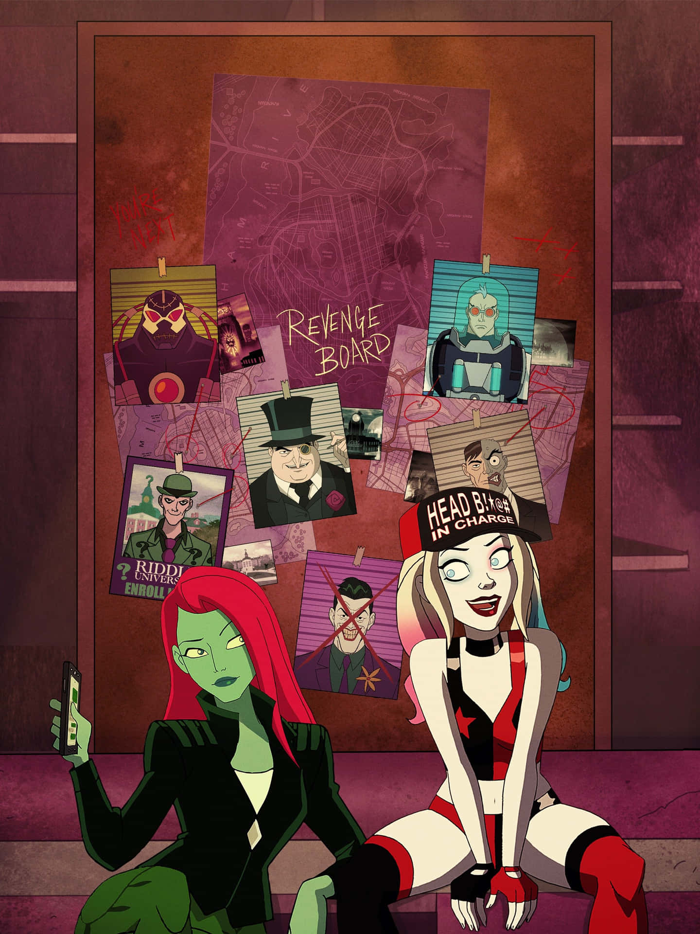 Download Harley Quinn and Poison Ivy: The Unstoppable Duo Wallpaper
