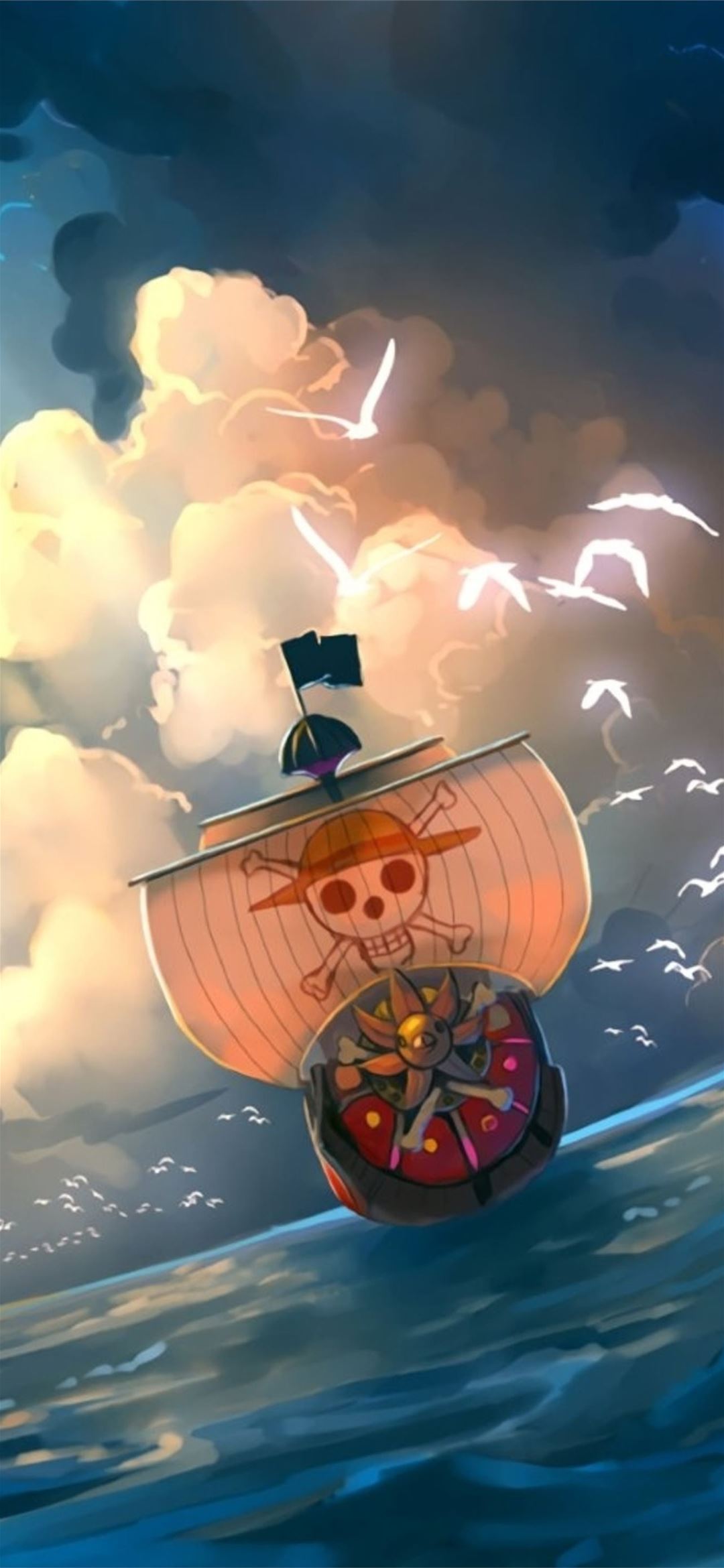 One Piece Aesthetic Cave iPhone