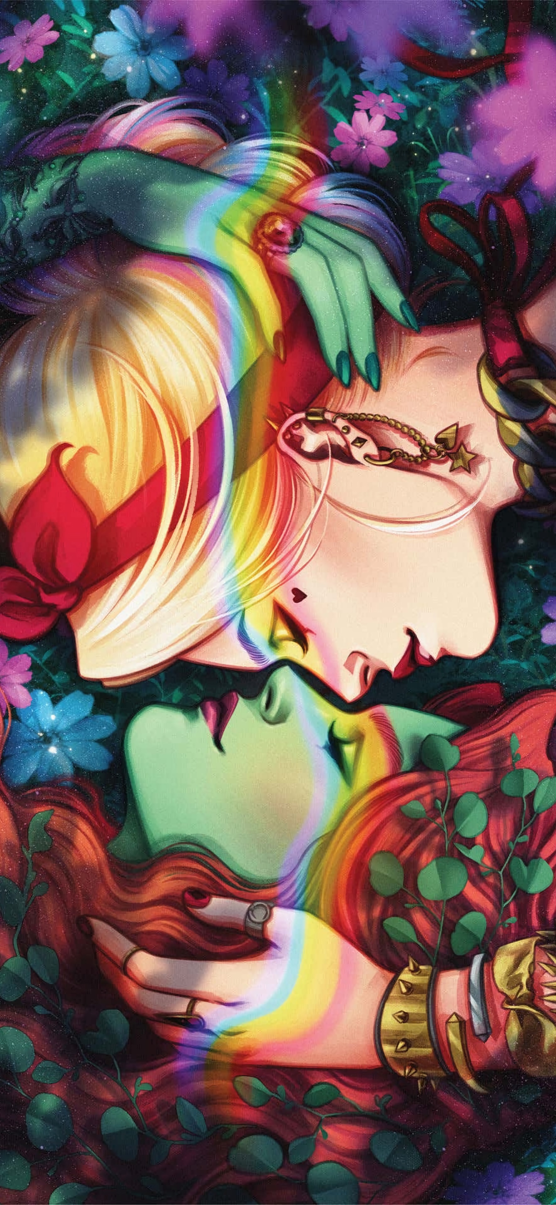 Harley Quinn & Poison Ivy wallpaper