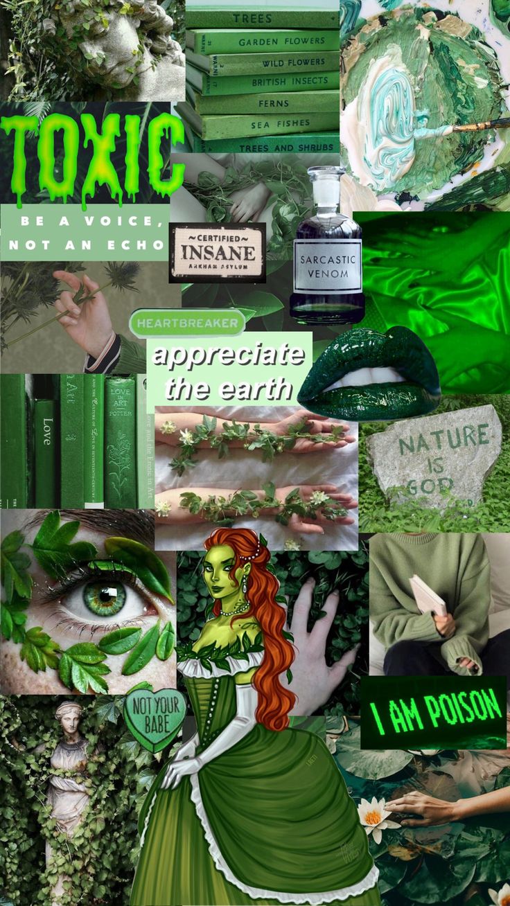 Enchanting Poison Ivy Wallpaper
