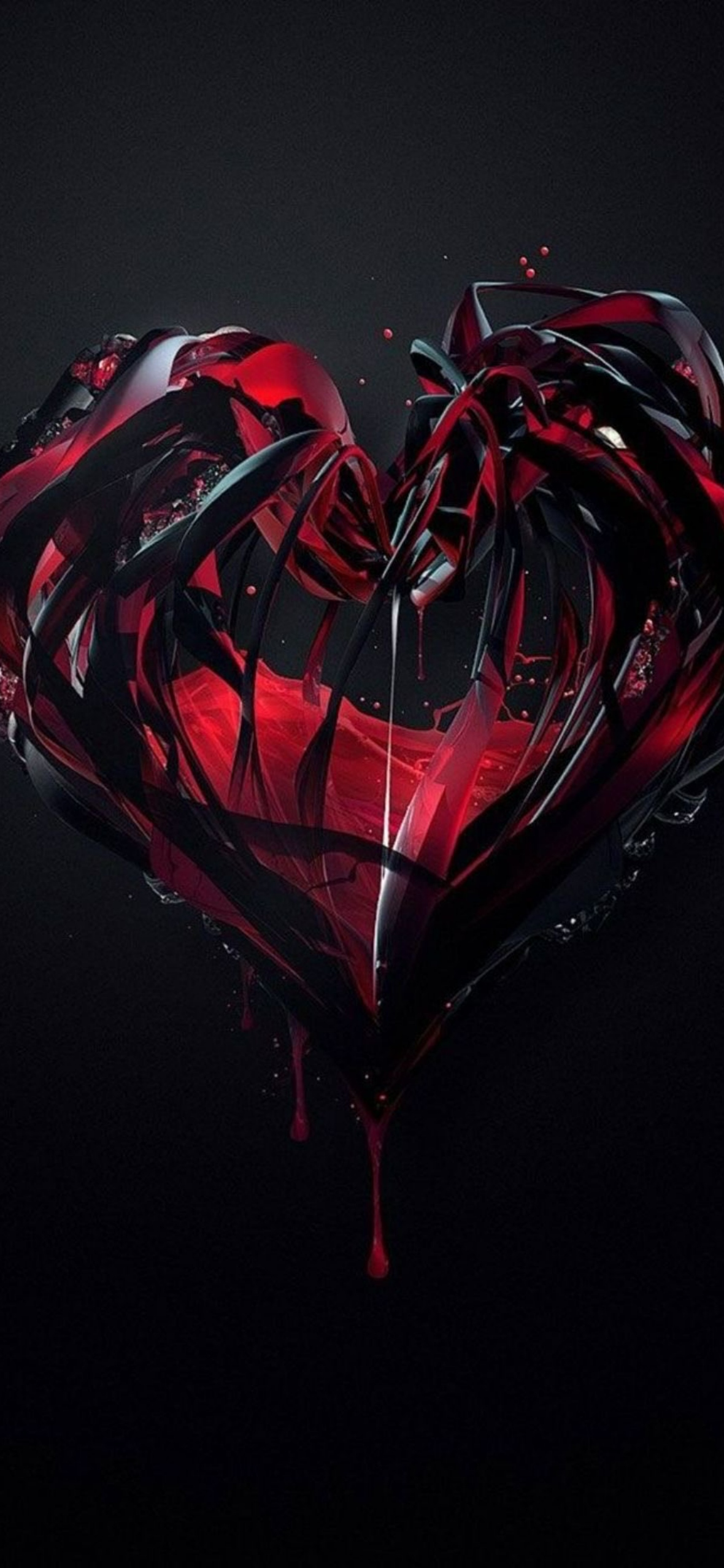 Broken Heart iPhone Wallpaper