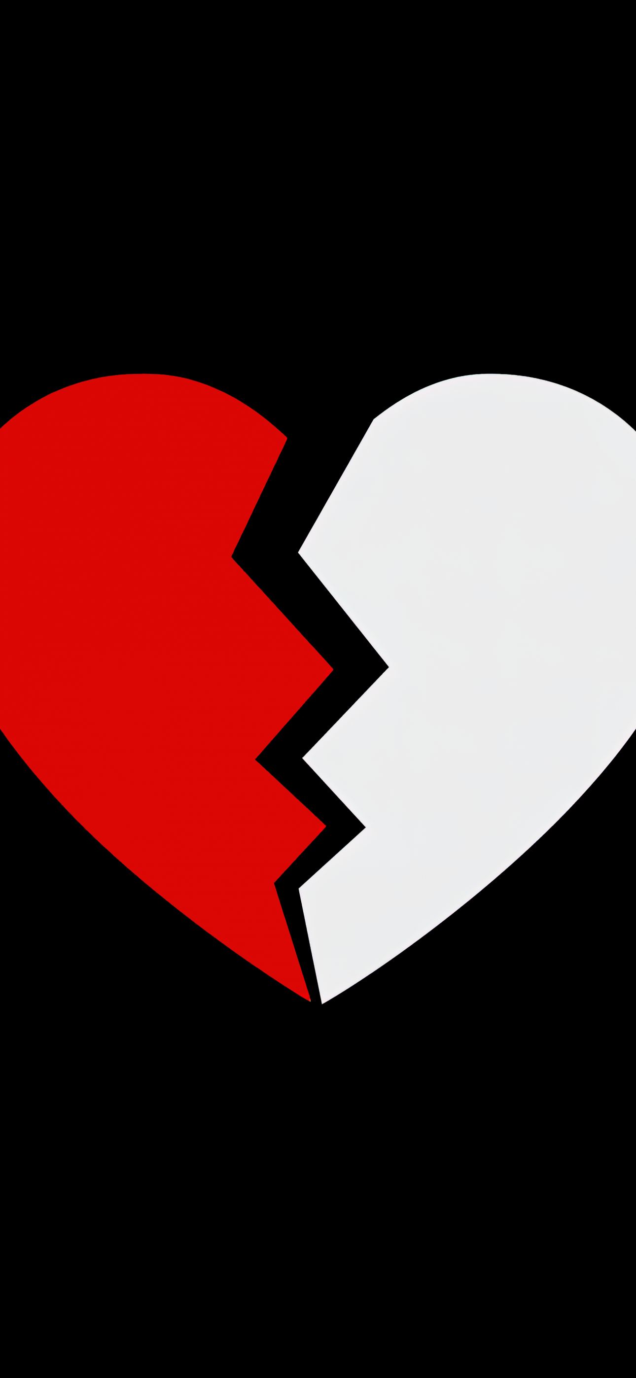 Wallpaper 4K, Minimalist, Heartbreak, 5K